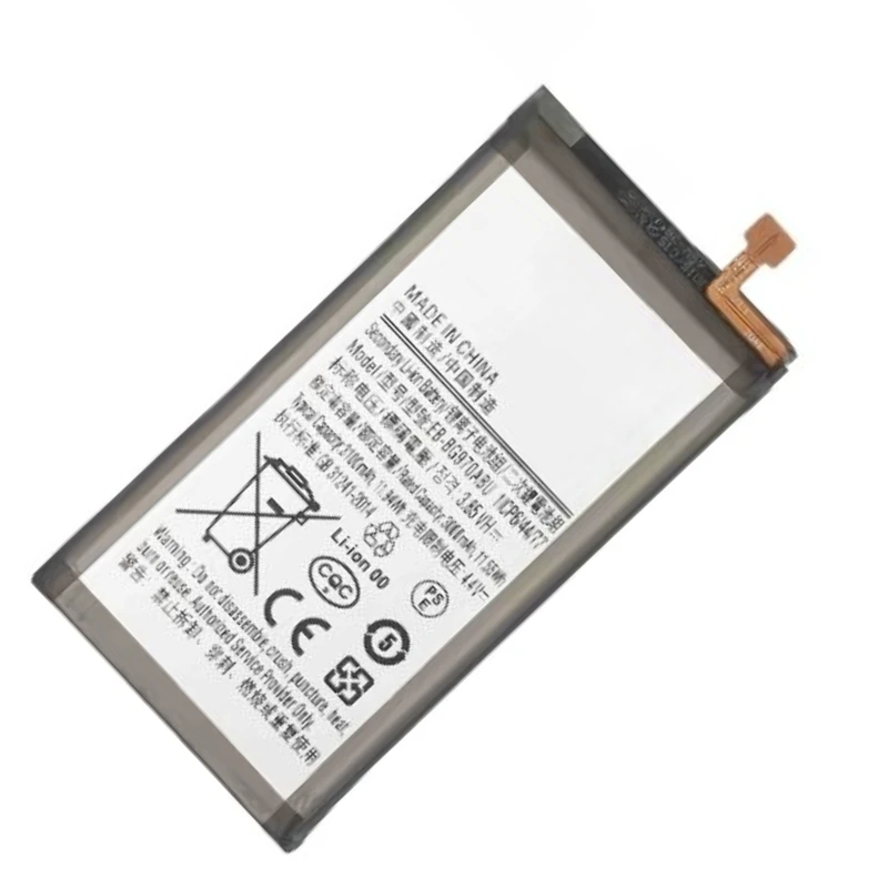 2pcs For Samsung Galaxy S10E S10 E G9700 SM-G970F/DS SM-G970F SM-G970U SM-G970WEB-BG970ABU 3100mAh Battery