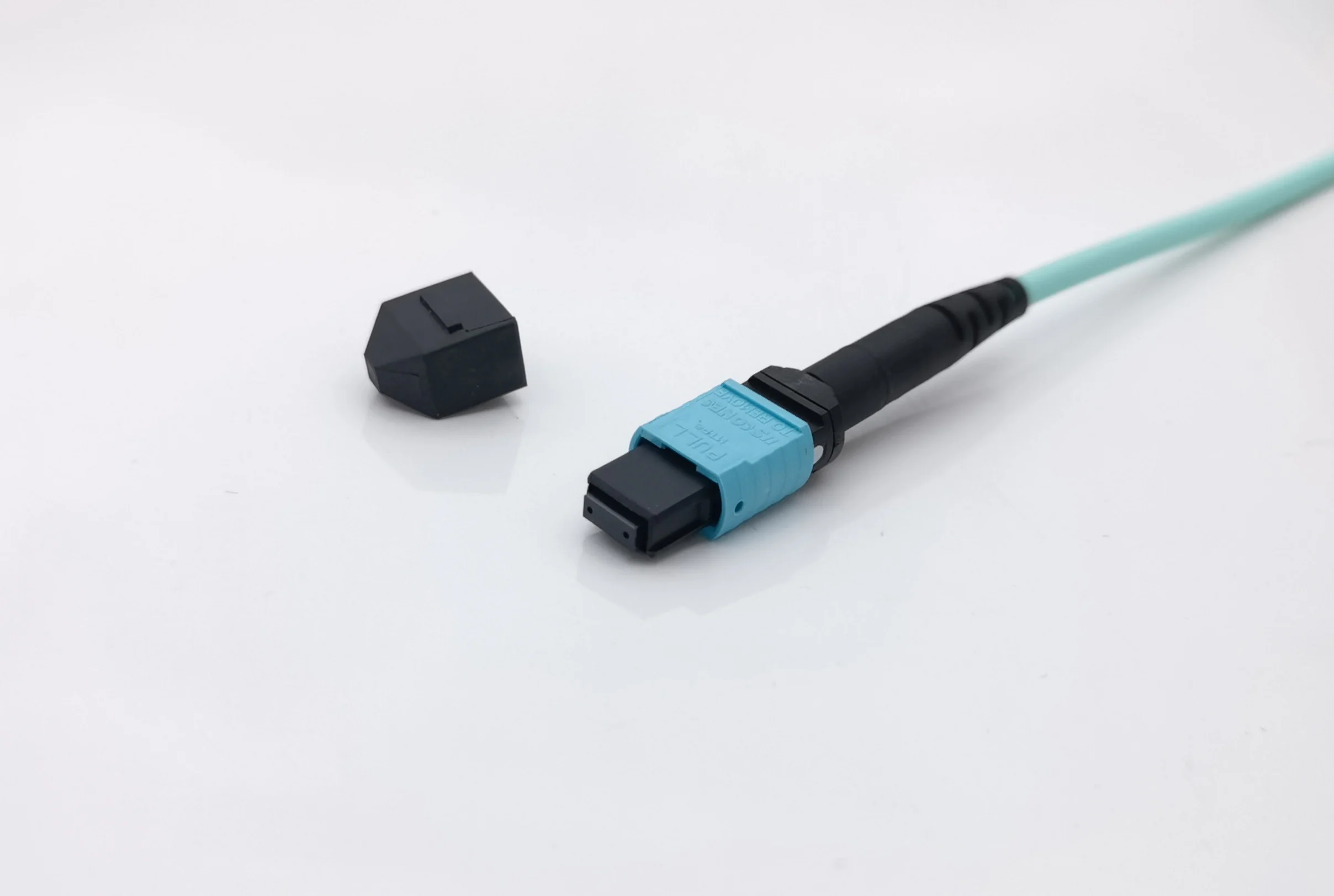 OM3 40G MPO/MTP Female to 8xLC Branch Fiber Optic Cable Multimode Patch Cord 3 M