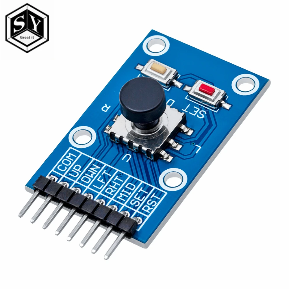 Five Direction Navigation Button Module for MCU AVR Game 5D Rocker Joystick Independent Keyboard for Arduino Joystick Module