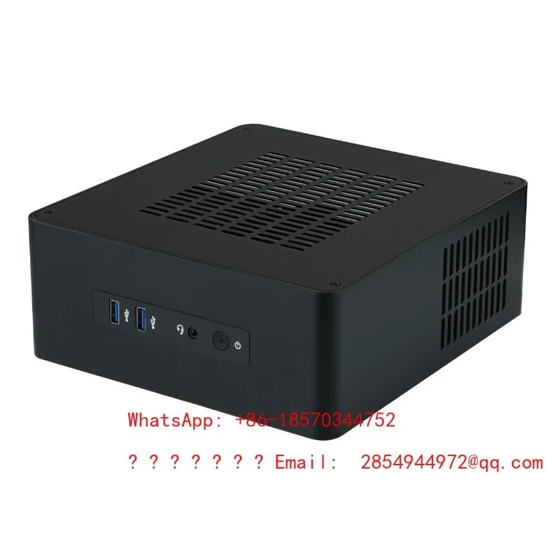 2026    TA80 Mini ITX Chassis Aluminum Chassis Bedroom Living Room Home Office Spot Quick Shipping