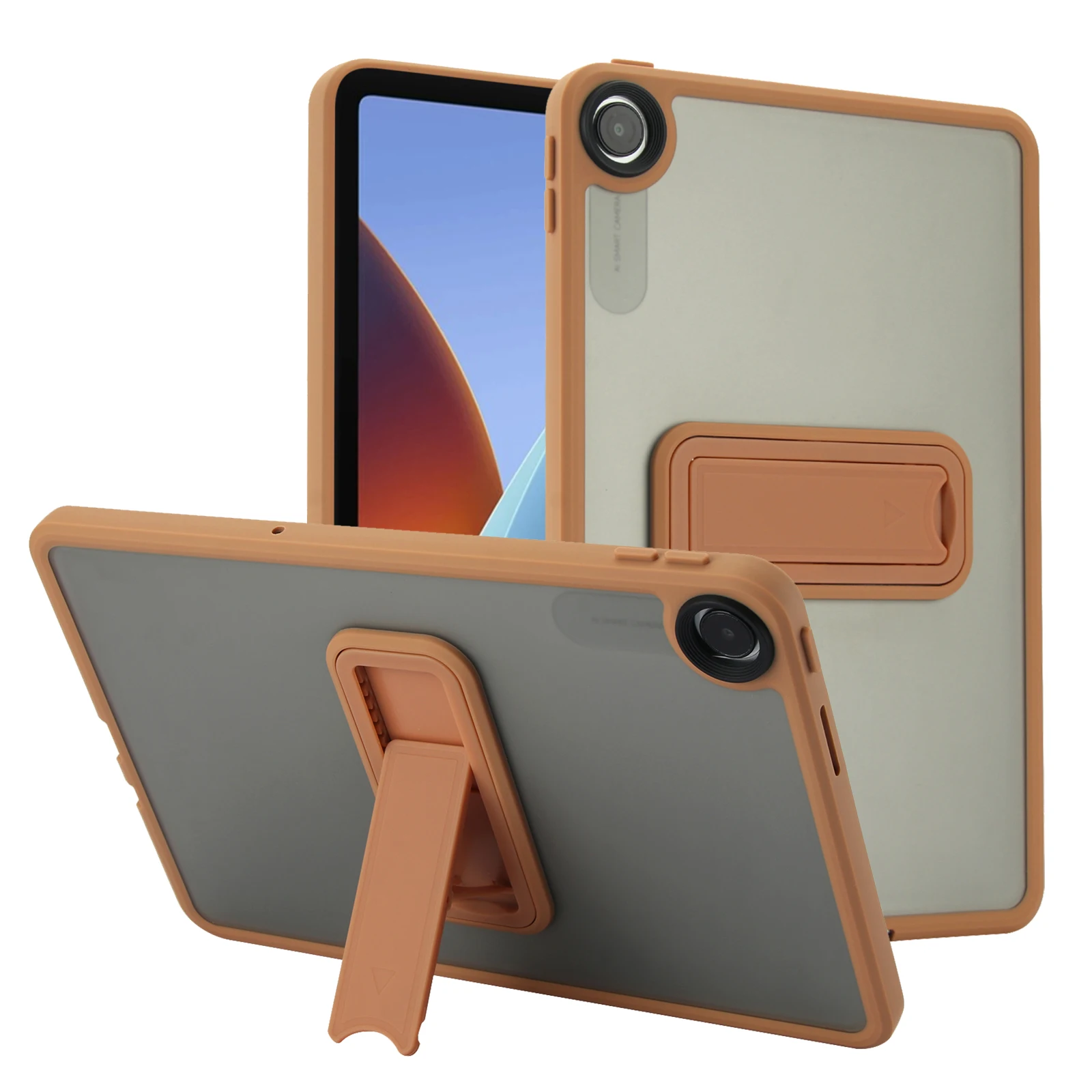 Étui pour Xiaomi Poco Pad C1 9.7" Redmi Pad 2 9.7 2026 avec béquille, coque hybride TPU + PC, toucher doux, protection pour tablette