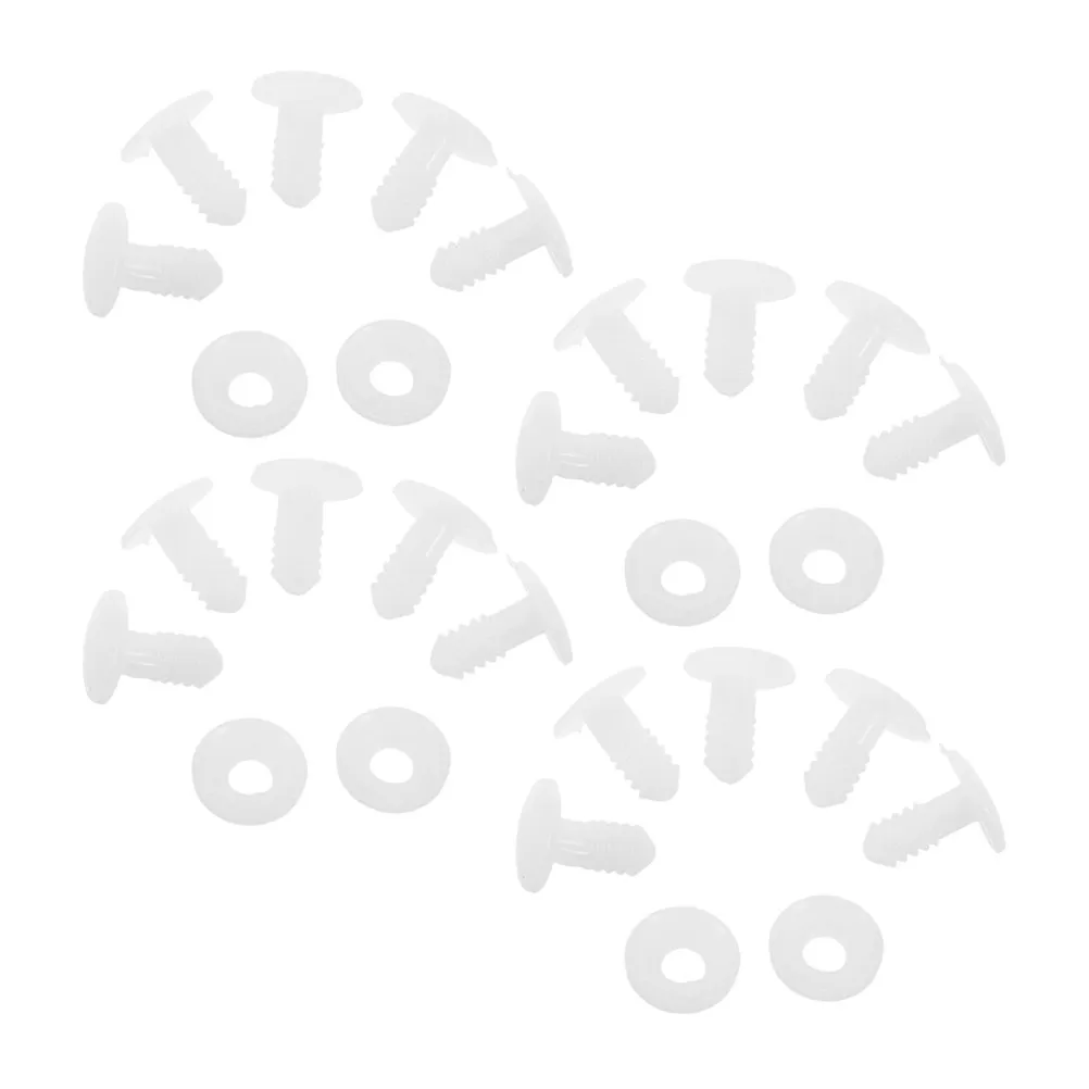 

50Sets Plastic Joint Gasket DIY Movable Connectors for Crafting Flexible Adjustable Linkage Components Functional Realistic