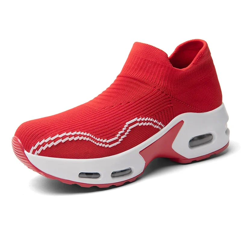 

Casual sneakers Women's soft-soled sports shoes, breathable mesh shoes, height-increasing running shoes women's loafers