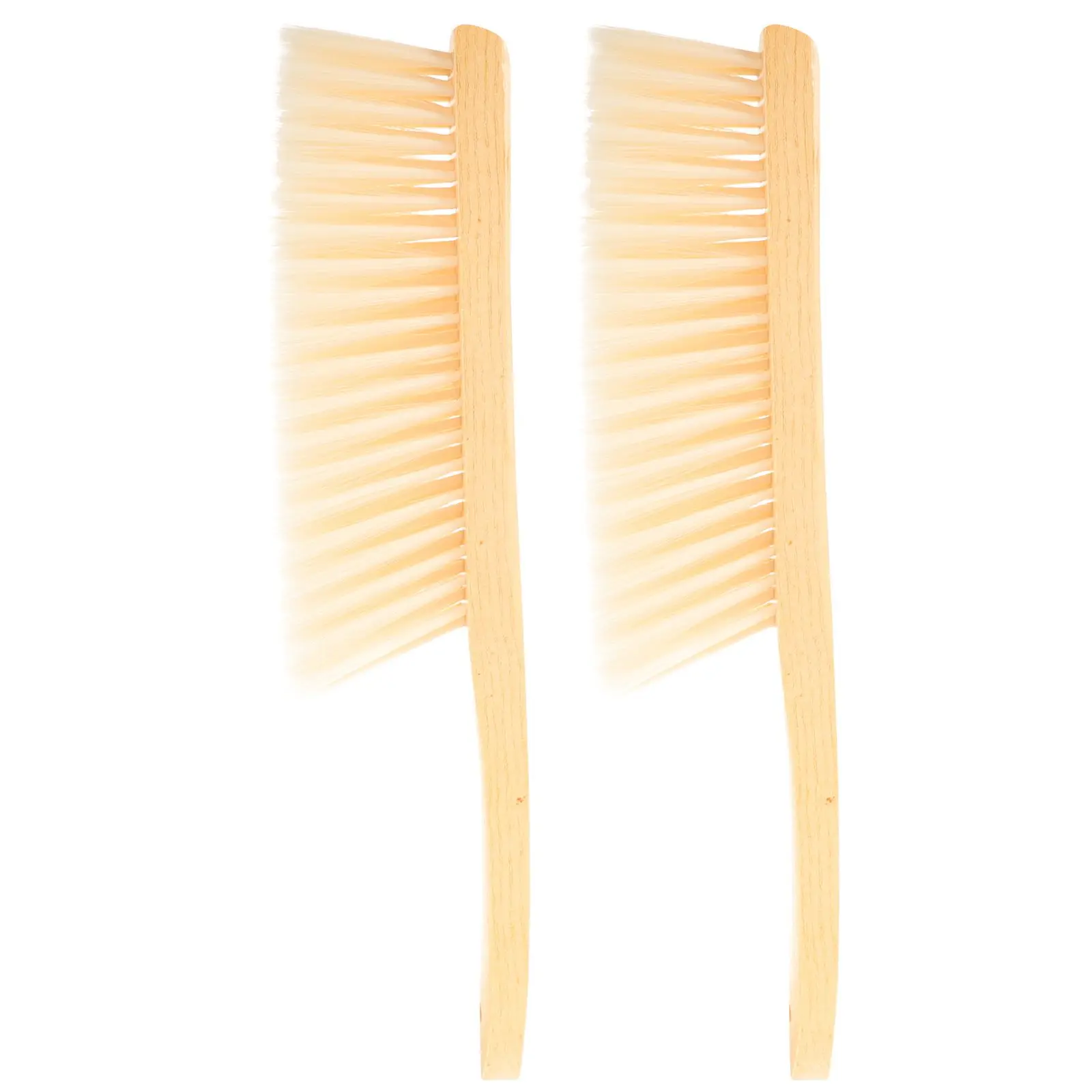 

2 Pcs Lampshade Cleaning Brush Soft Bristles Wood Handle Reusable Desk Lamps Floor Lamps Dusting Household Appliances Surface