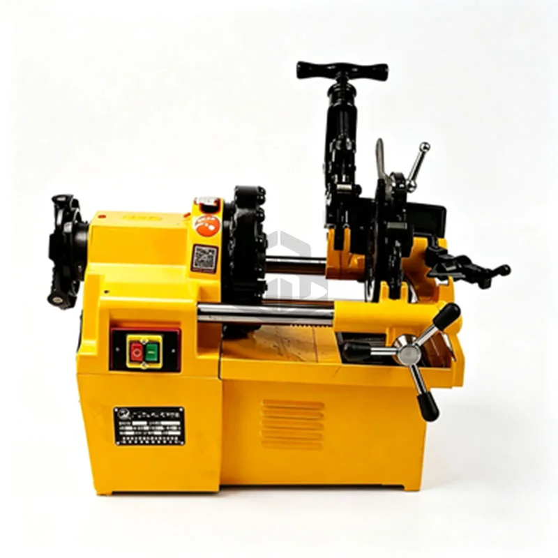Heavy Duty Electric Pipe Threading Machine For Construction Pipeline Work