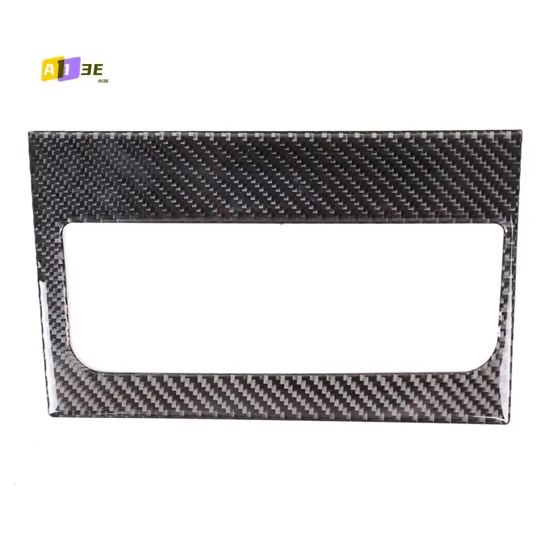 

A03E-для Toyota 2007-2013 мягкое углеродное волокно, ящик для хранения центральной консоли автомобиля, рамка, наклейка, отделка, аксессуары для интерьера