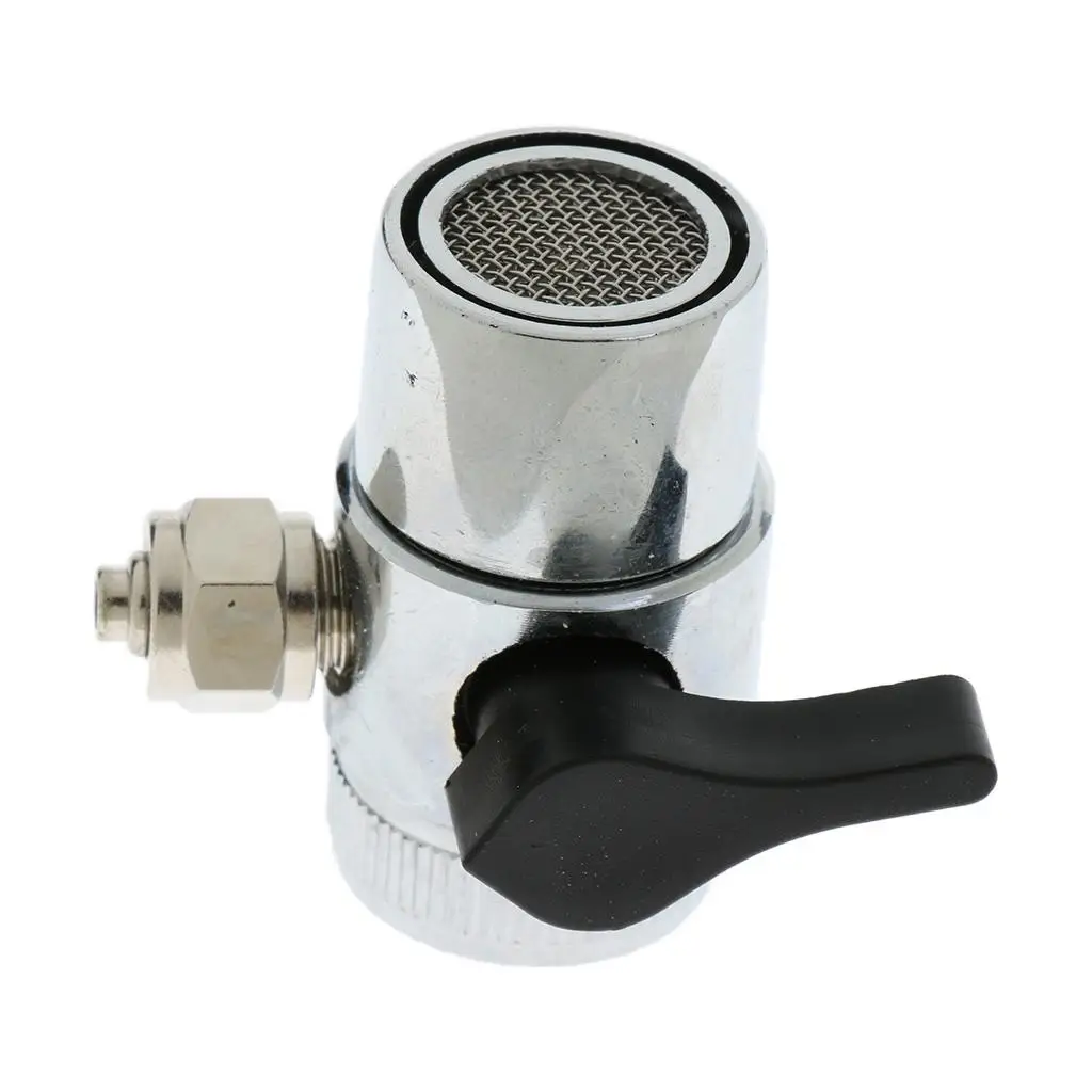 Omleidingsklep Voor Waterfilters Met Aanrechtblad Kraanadapter, 1/4 Inch Buis