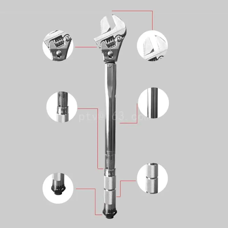 Imagem -03 - Chave Torque Ajustável para Mini Divisão e Sistema Refrigeração Chave Resistente com Liberação Rápida 19110nm