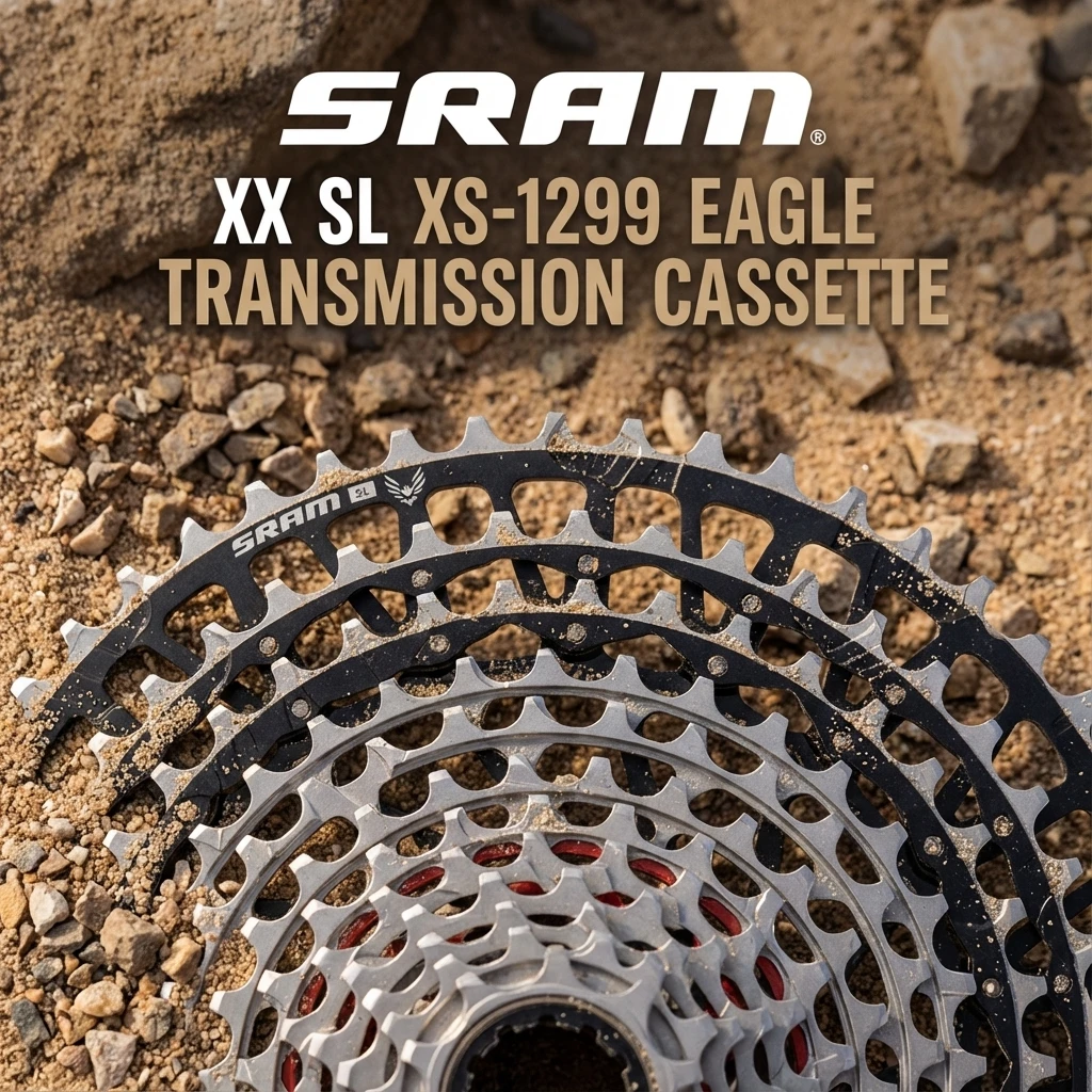 

SRAM XX SL Eagle Transmission Cassette XS-1299 Eagle Transmission Cassette T-TYPE EAGLE 10-52T 12SPEED BLACK