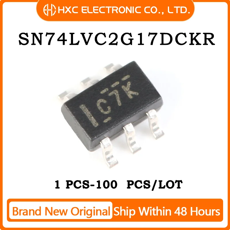 NEW SN74LVC2G17 SN74LVC2G17DCKR SC70-6 IC CHIP