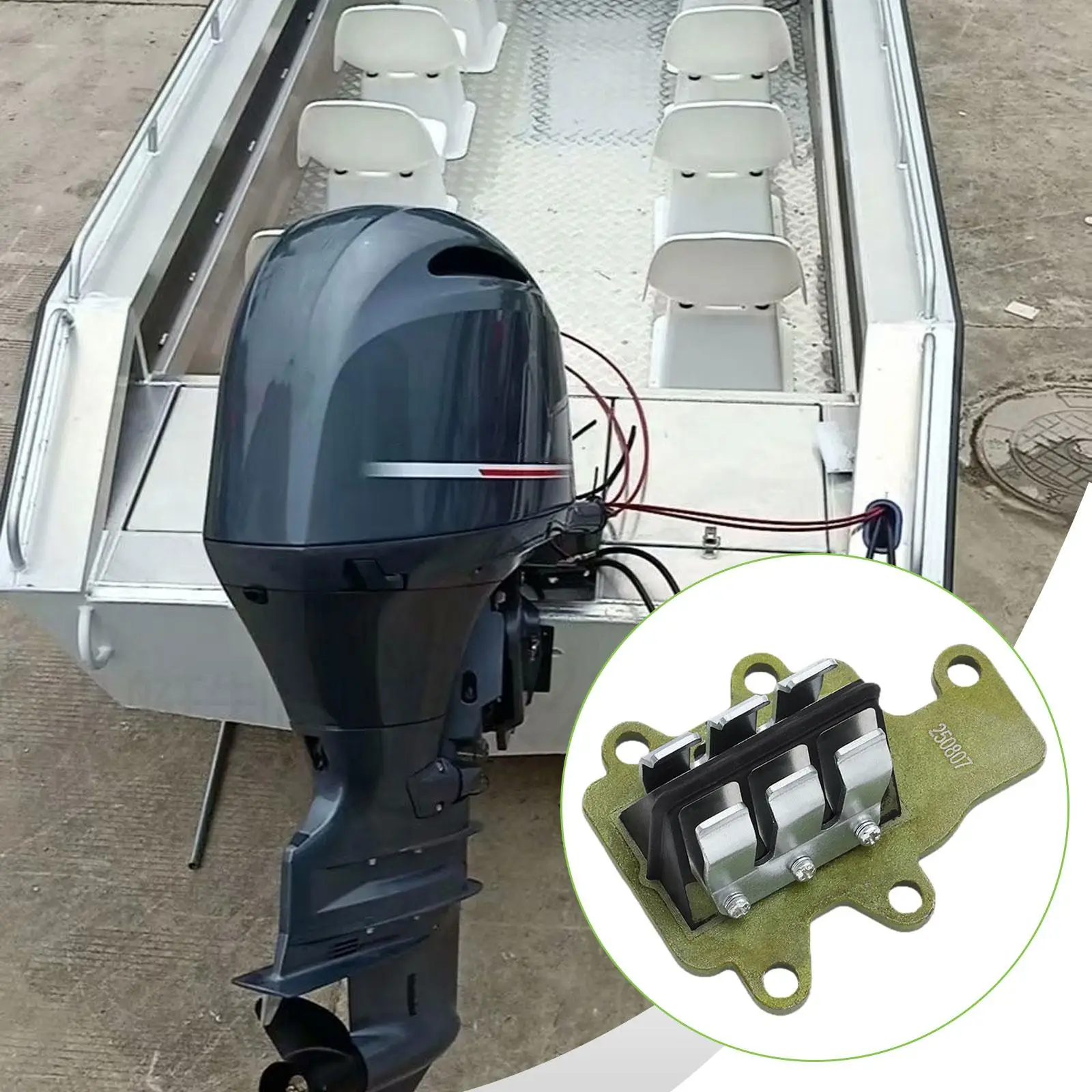 

Впускной клапан в сборе 677-13610-00 для Yamaha T8 2-тактный 8HP Прочный