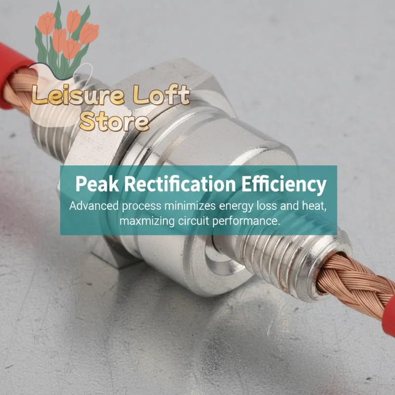 Power Electronic Thyristor Rectifier ZP300A 1600V Bolt Type with Anti Surge Design for Inverter Use