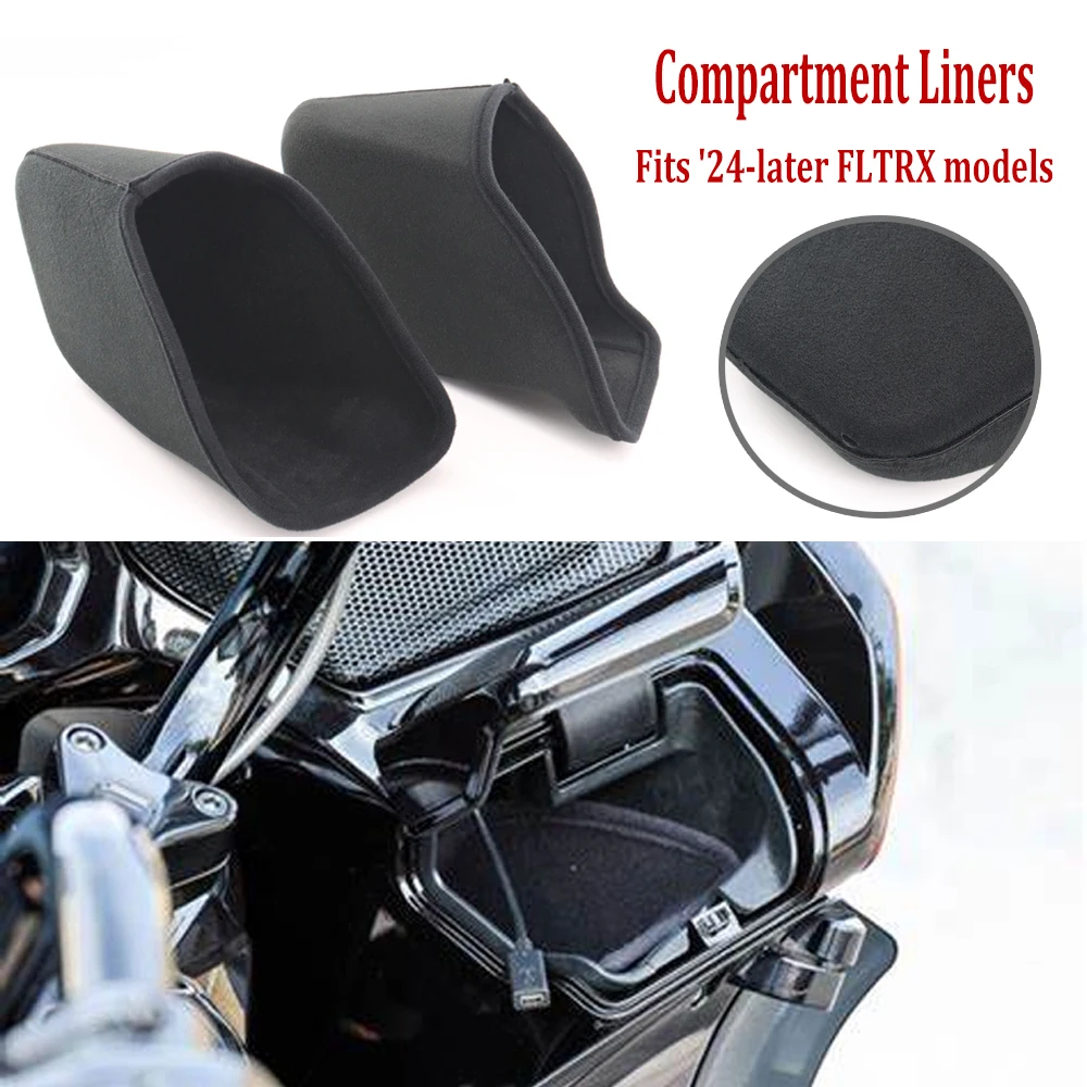 For Harley Touring CVO Road Glide FLTRX ST FLTRXSTSE FLTRXSE 2024 2023 New Motorcycle Accessories Compartment Liners Inner Bags