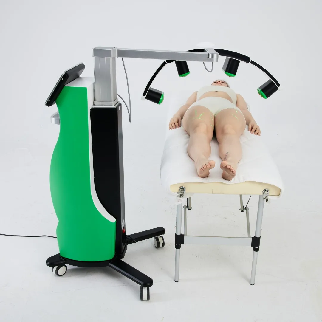 Emerald Laser Fat Reduce Equipment Lipo Slimming Machine With 10D Laser Improve Metabolism