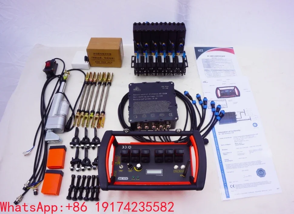 A Whole Set of Best-Selling Crane Accessories with 6 Levers, High Adaptability, Including Remote Control