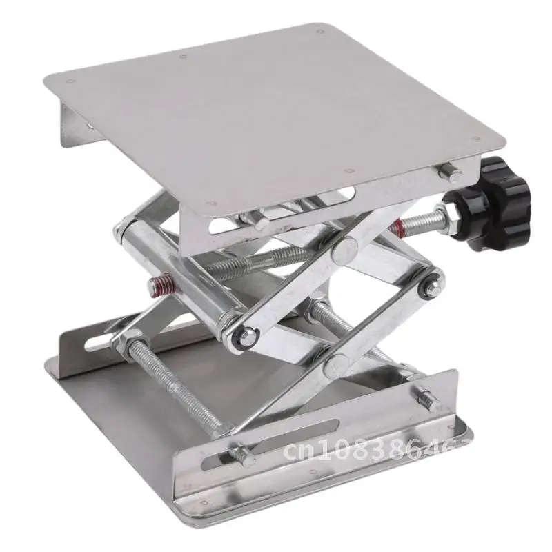 

Laboratory Lifting Platform Stand Rack Scissor Jack Bench Lifter Table Lab 100x100mm Stainless Steel Lifting Platform