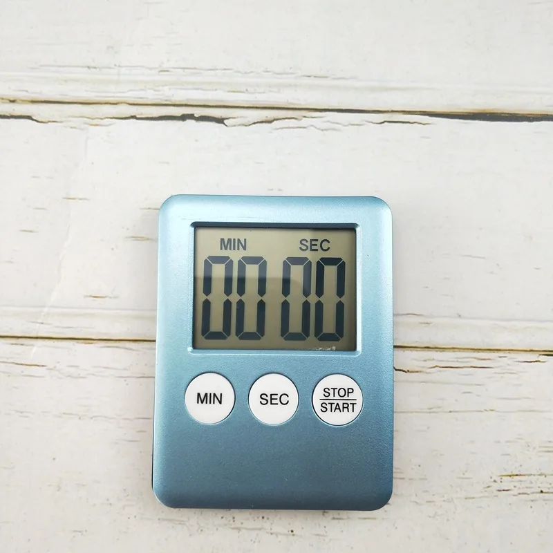 LCD شاشة ديجيتال الملونة الحد الأدنى الموقت المطبخ مكتب الطالب مع ساعة توقيت صغيرة متعددة الوظائف ساعة تنبيه الديكور
