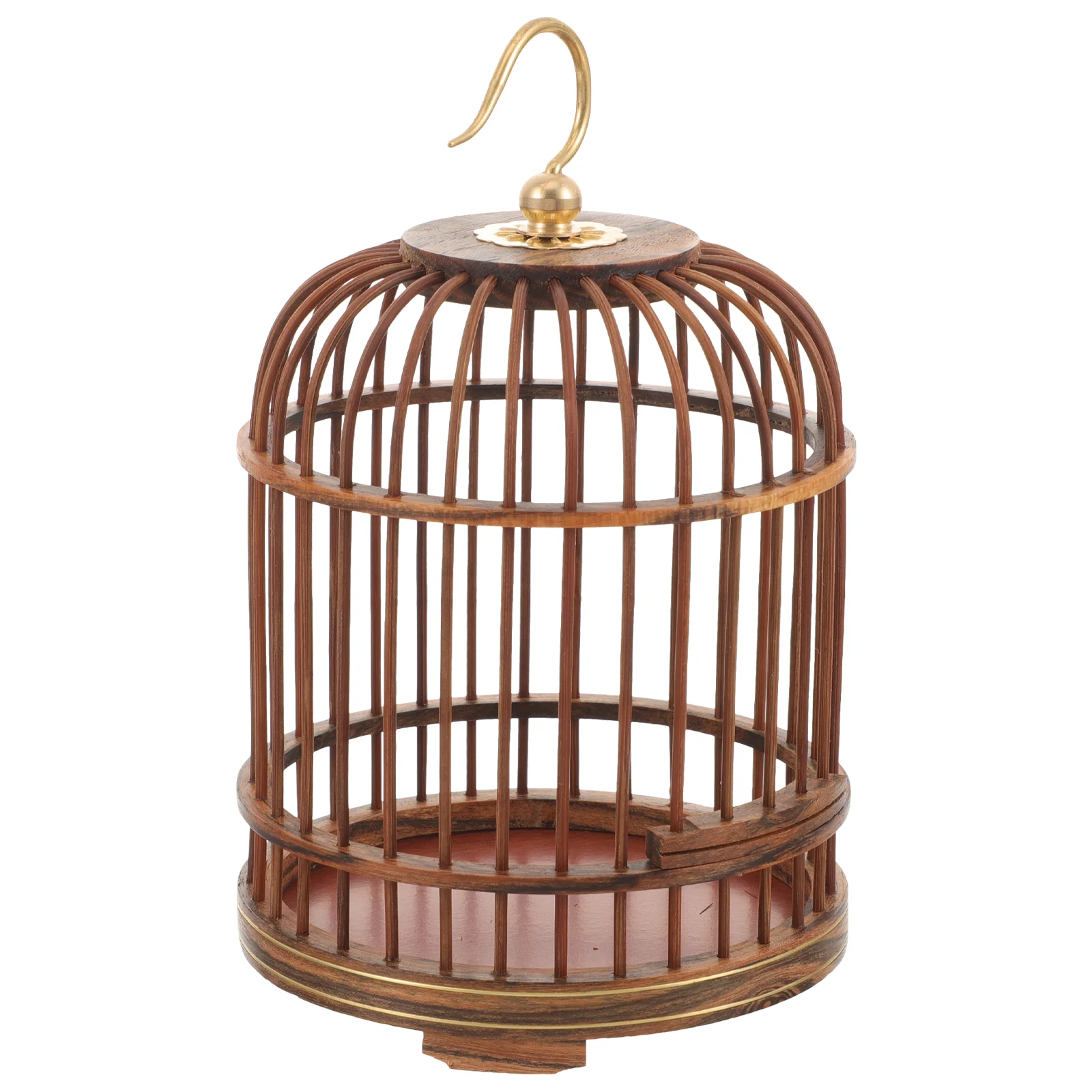 Pet Cage Safe Decorative Bird Vintage Animal Wood Birdcages Metal Wooden Nest Practical Ornament