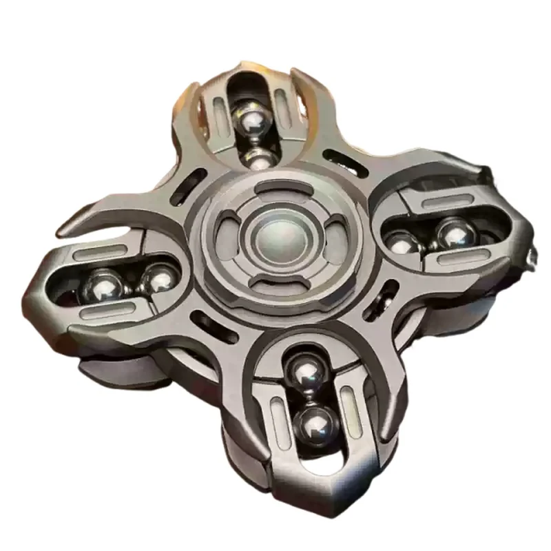 Diapason en alliage de titane, jouet anti-Stress, Fidget Spinner interactif EDC, dessus de doigt pour soulager l'ennui et réduction de la pression