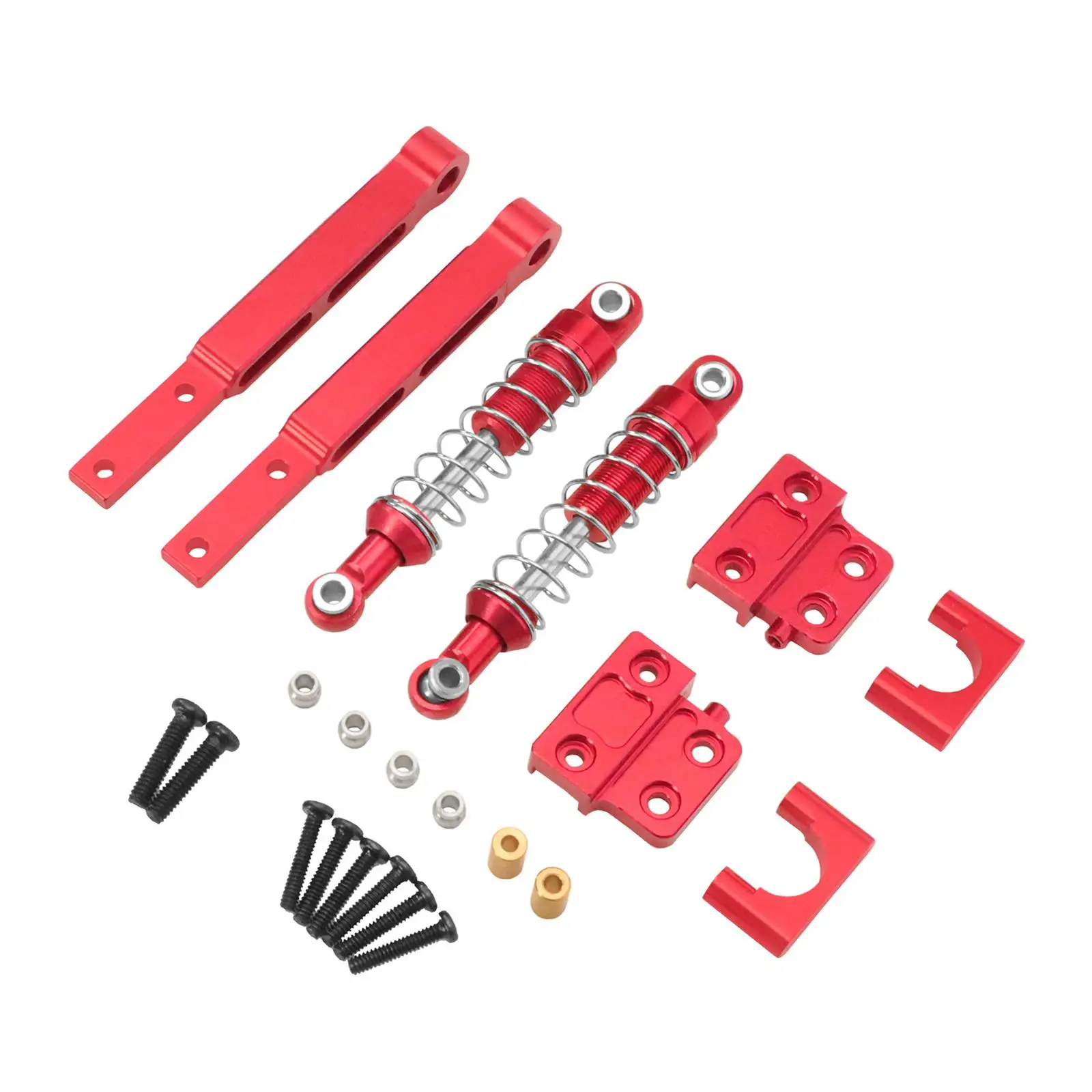 RC Shock Absorber Pull Rod Set Oil Filled Shock Absorbers DIY Accessories Replacements for RC Trucks