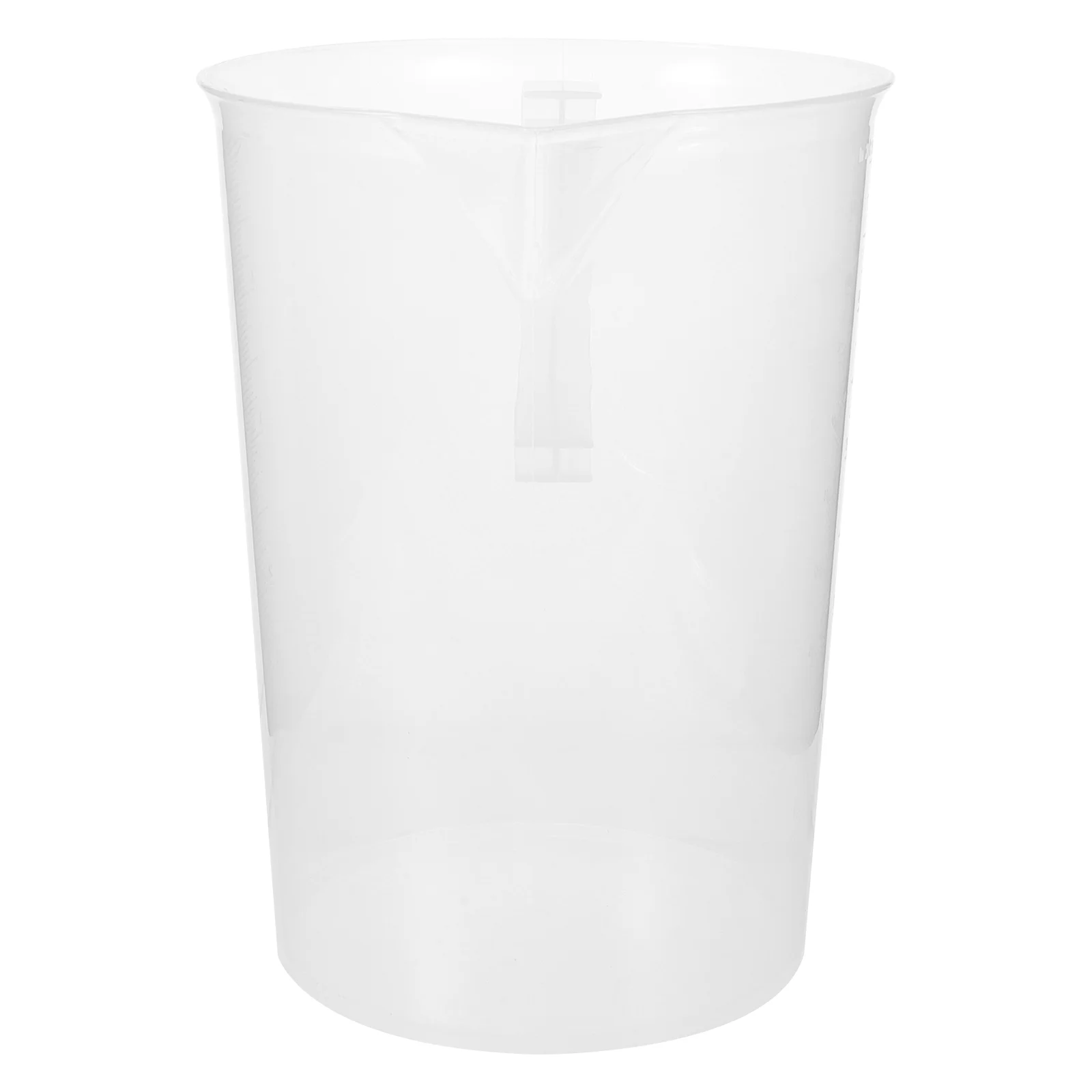 5000 Ml Measuring Cup Graduated Cups Plastic Jug Practical Coffee Mugs with Lid Glass