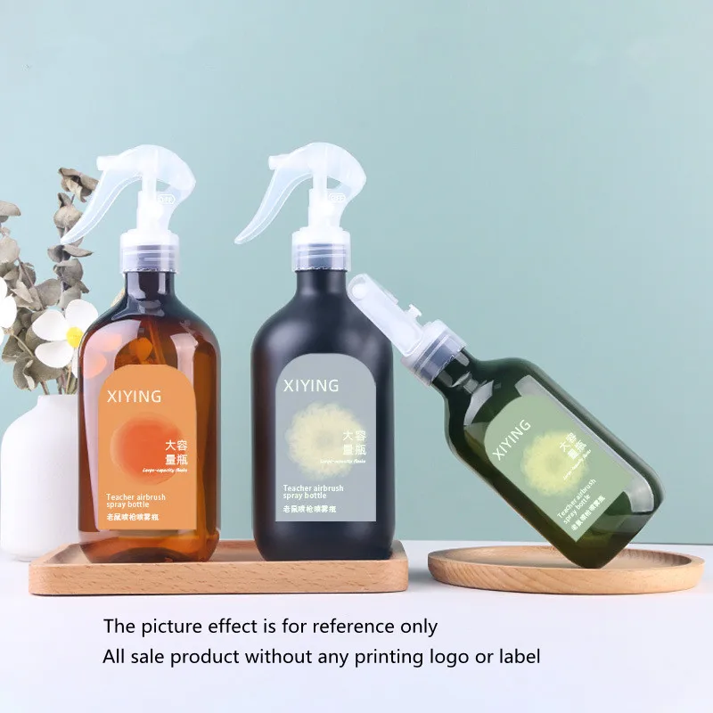 

300/500 мл пластиковый распылитель большой емкости увлажняющий крем высокого давления пустой контейнер для банка воды парикмахерский парикмахер