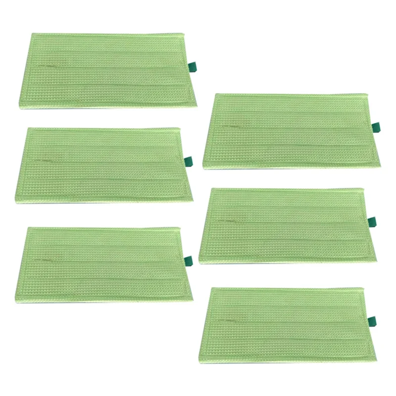 6PCS Mop Cloth for Kobold SP600 MF600 Vacuum Cleaner Spare Parts Accessories Wet & Dry Washable Mop Pad