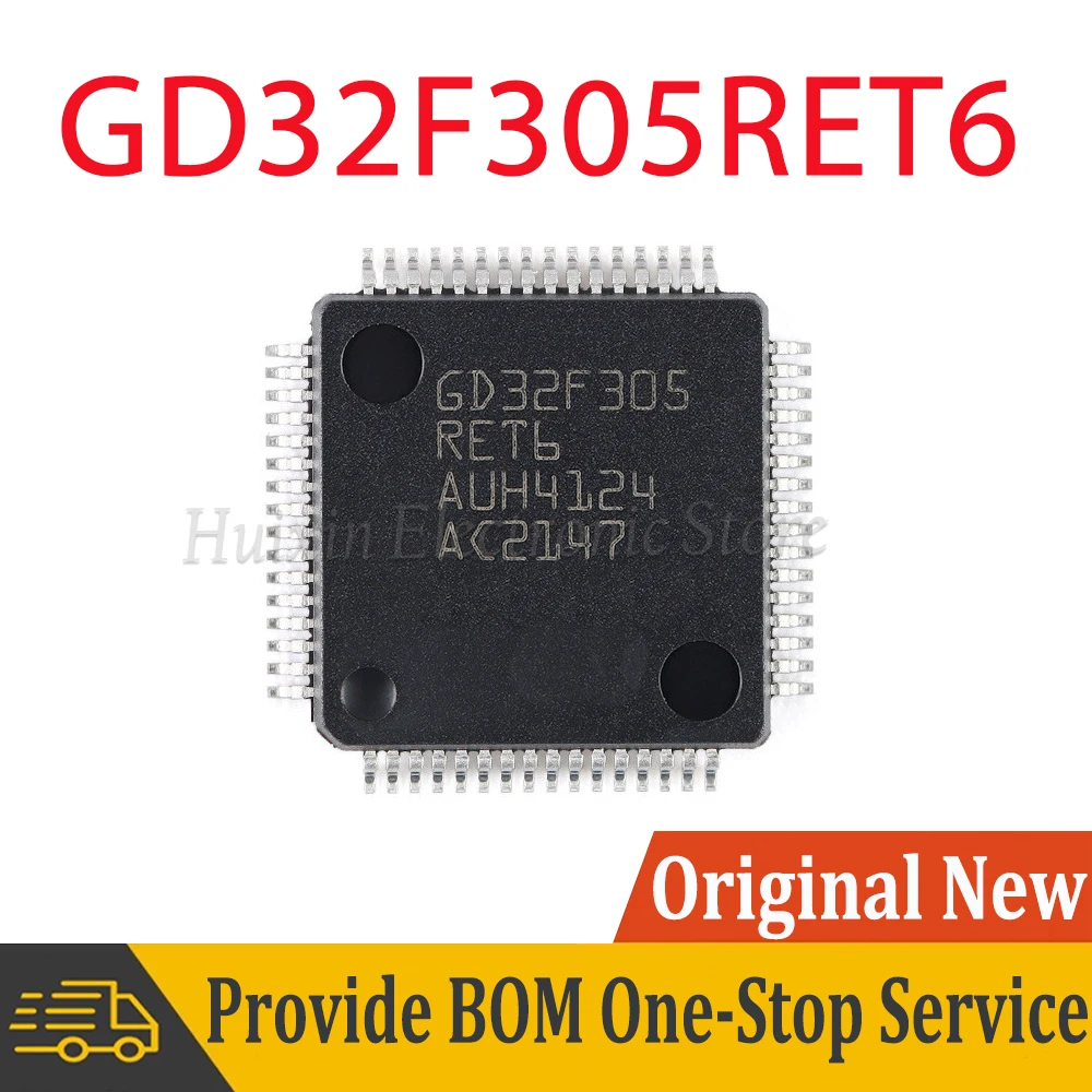 

1-5pcs GD32F305RET6 LQFP-64 GD32F305 32F305RET6 LQFP-64 Cortex-M4 32-bit Microcontroller MCU IC Controller Chip New Original