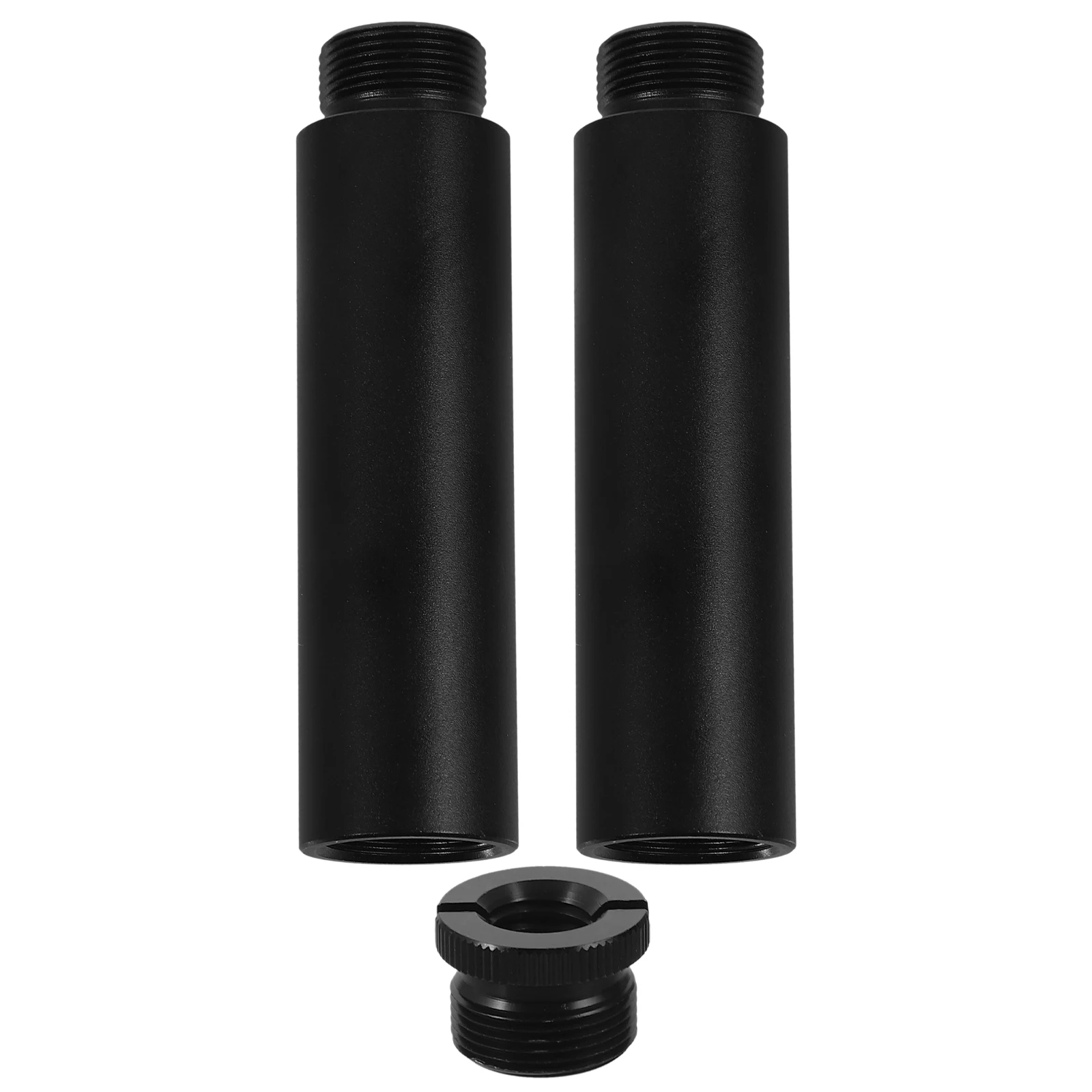 

Mic Stand Extension Kit Solid Sturdy Aluminium Alloy Adapter for Various Microphones and Boom Arms Mic Stand Extension Tube