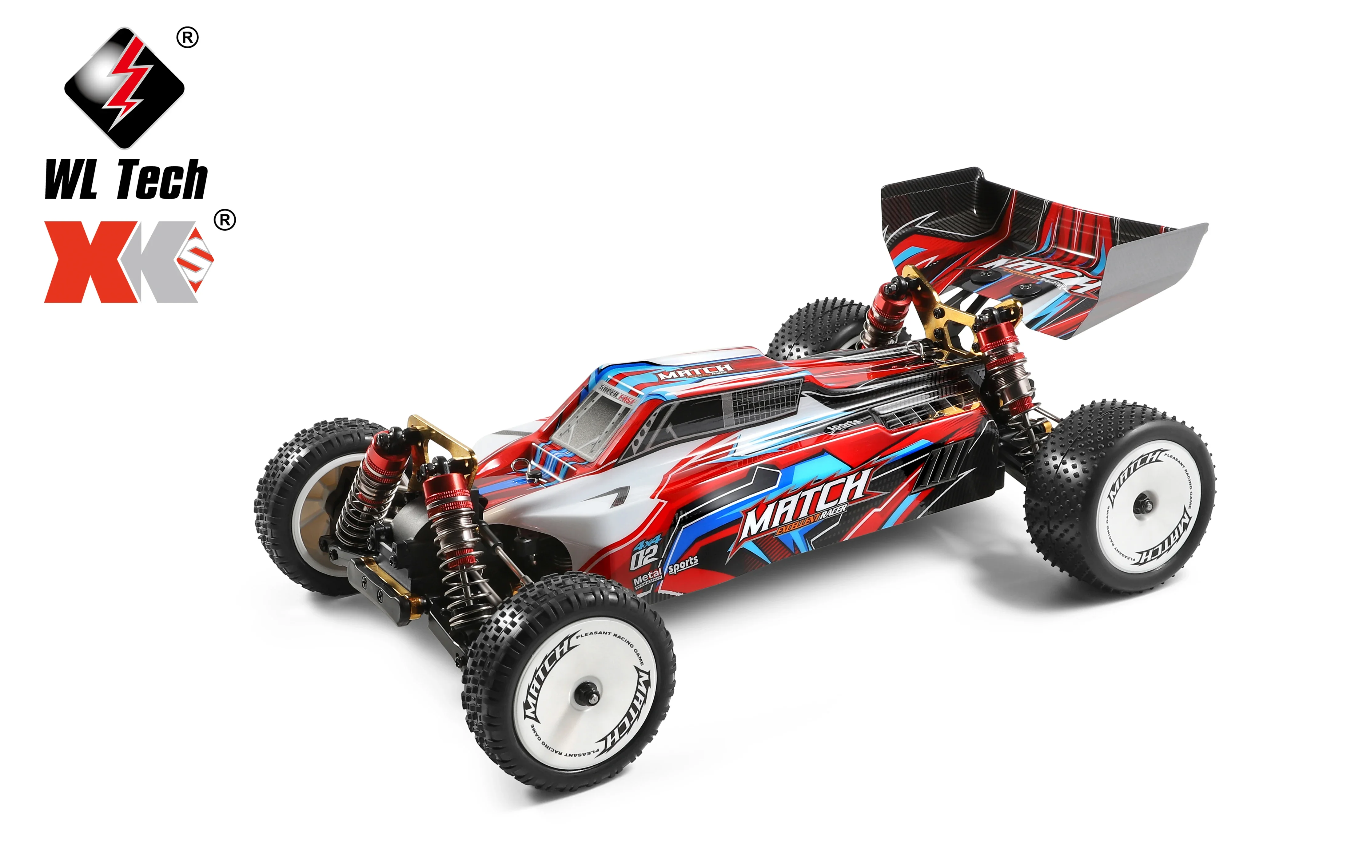 WLToys Hot Sales 104001 RC kids Cars 1/10 Large 4WD 45km/h High Speed Remote Control Car Toys Electric Model