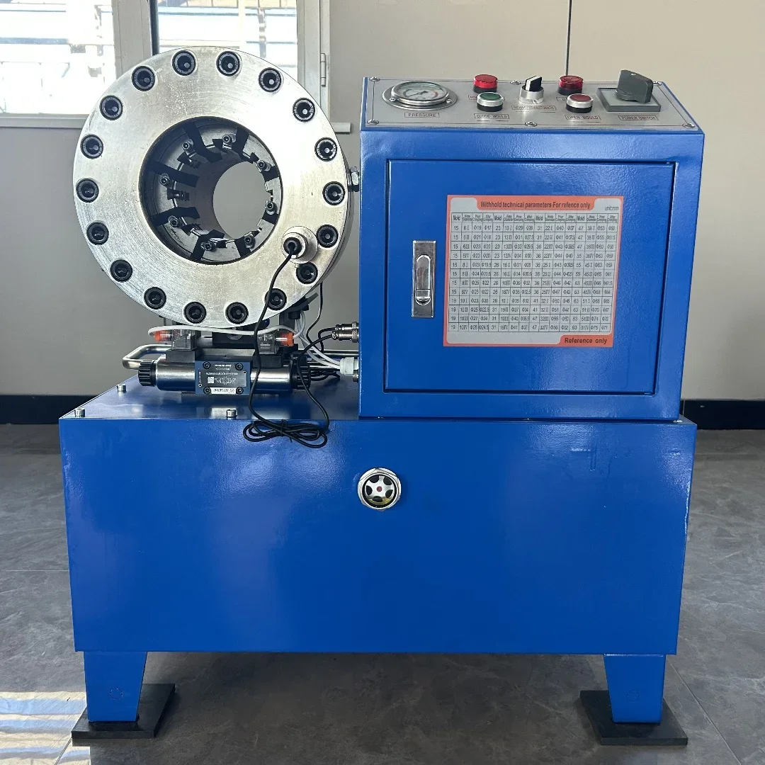 press hose joint crimping machine P20 steel wire rope tubular forging for high-pressure hydraulic hose crimping machine