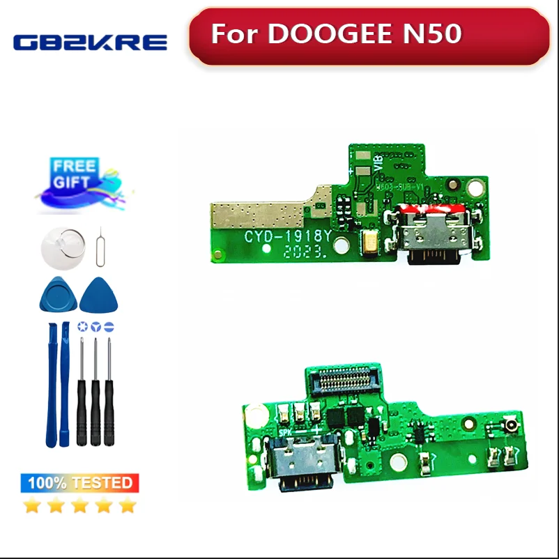 

100% New Original Charging Port Board USB Board Repair Accessories Parts For DOOGEE N50 Cellphone