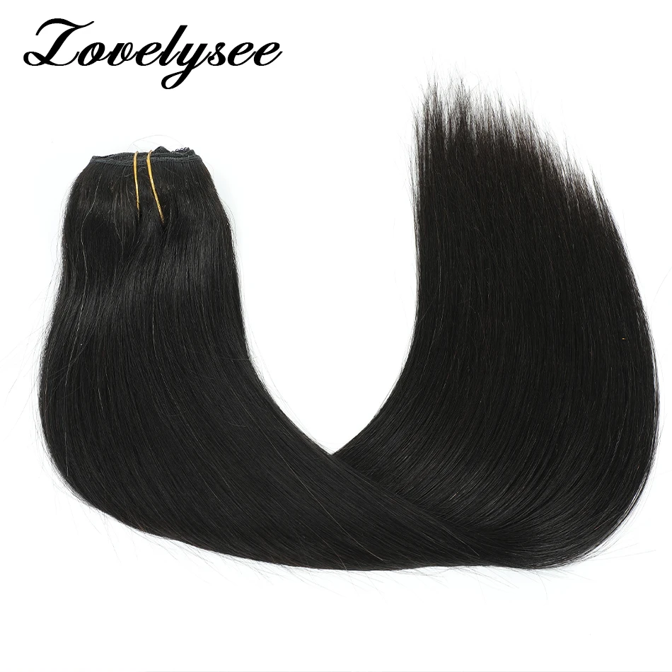 240 Grams Clip In Hair Extensions Human Hair Double Weft Straight 100% Remy Hair Clip In Russian Human Hair Extensions For Women