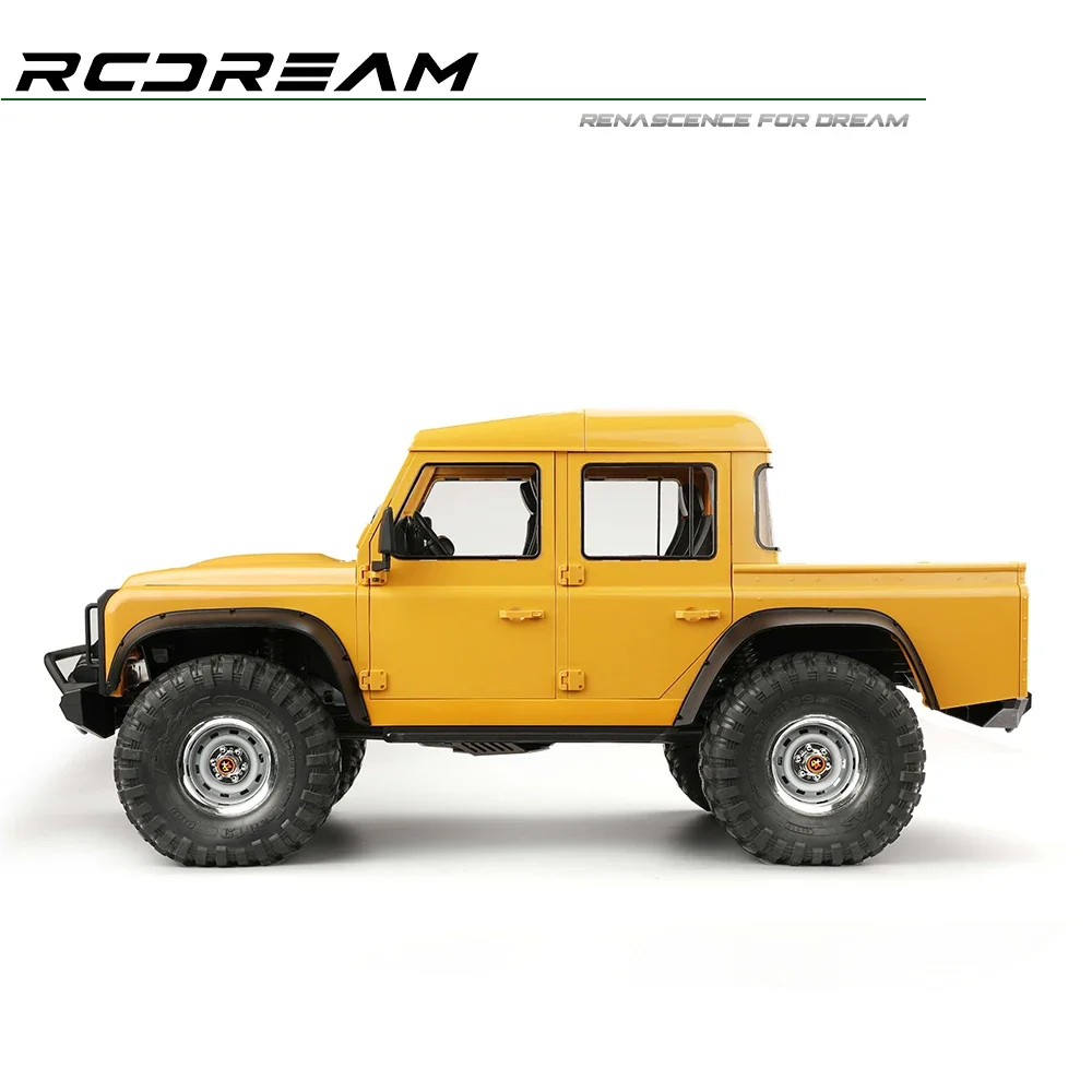 RCDream RD110 4Door Pickup 313mm Hard Body Car shell /Openable /Interior For TRX4 313mm Sport Bronco Chassis kit K5 G500 Upgrade