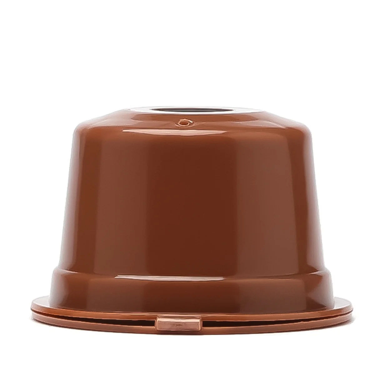 6 قطعة كبسولات فلتر القهوة القابلة لإعادة الاستخدام لـ Caffitaly S21 S22 إعادة الملء الغذاء الصف البلاستيك كبسولات القهوة عبوة كبسولة