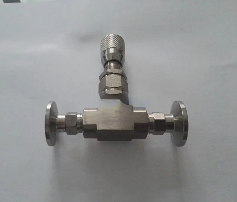 

KF16 Vacuum Valve / Trimmer Valve / Needle Valve / 25 40 Scale Adjustment Valve in 304