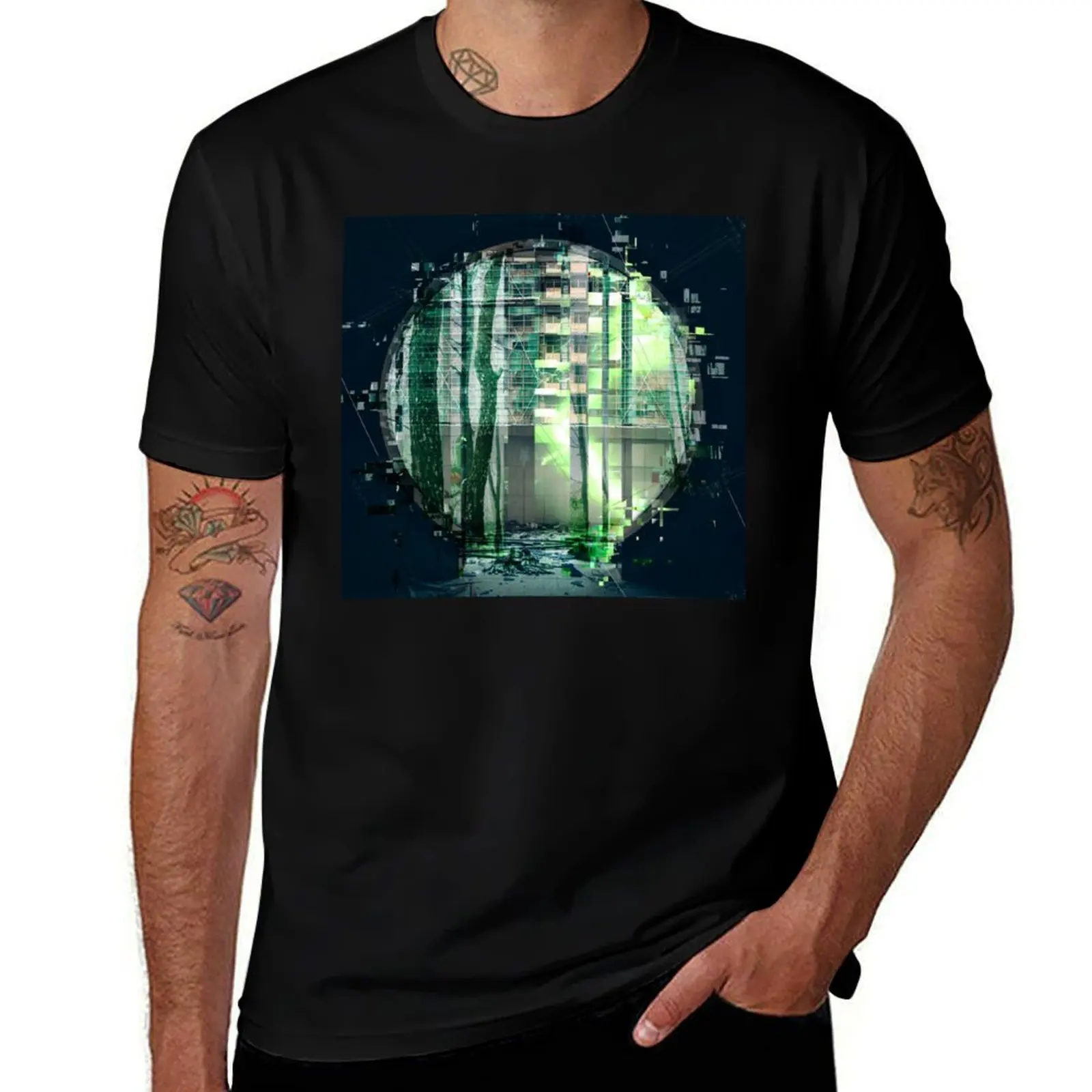 Transcending Dissonance Album Cover Art T-Shirt Big and Tall Loose Fit T-Shirt