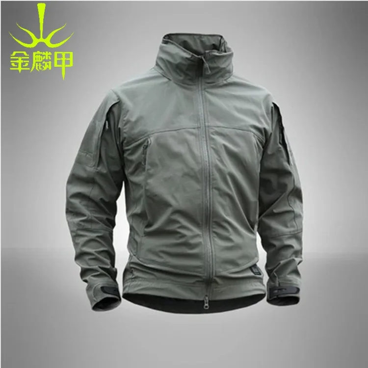 

New Consul Shark Skin Fleece Soft Shell Stormsuit Lightweight Leisure Tactical Stormsuit Windproof and Waterproof