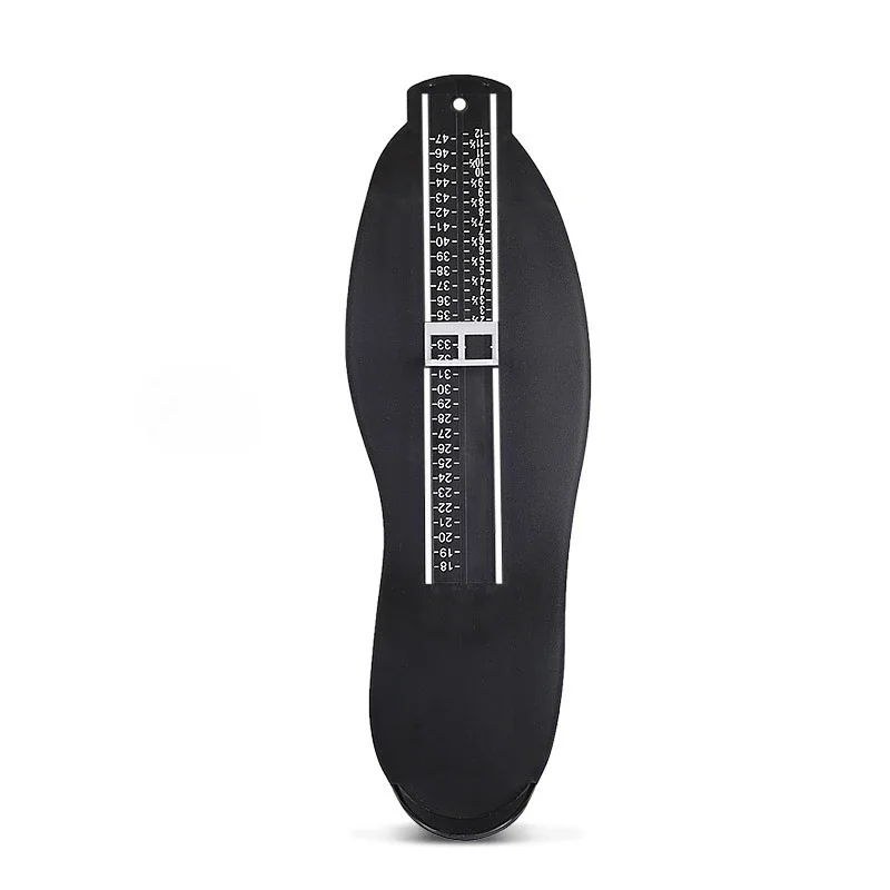 Hot Sale UK/EU Foot Measuring Device Plastic Foot Measurer Ruler Feet Measuring Ruler Sizer Gadget for Adult Promotional Gifts