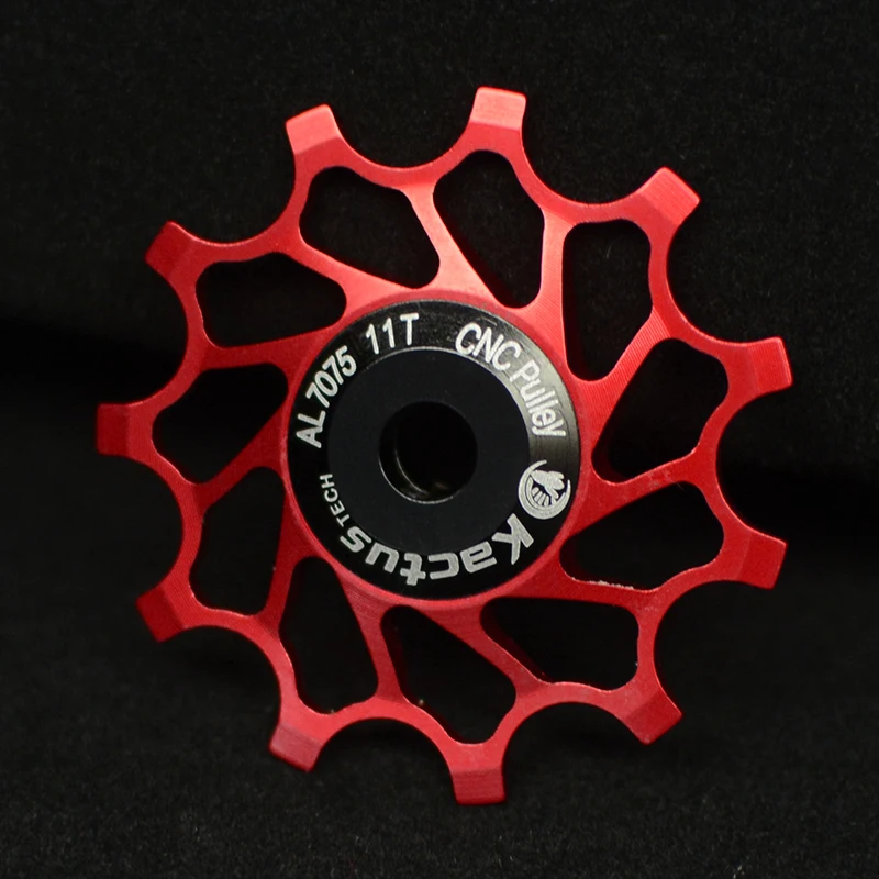 

11TS Rear Derailleurs Pulley Ceramic Bearing Buicycle11T Deep Tooth Guide Wheel Extra Light About 10g Installation 4/5/6MM