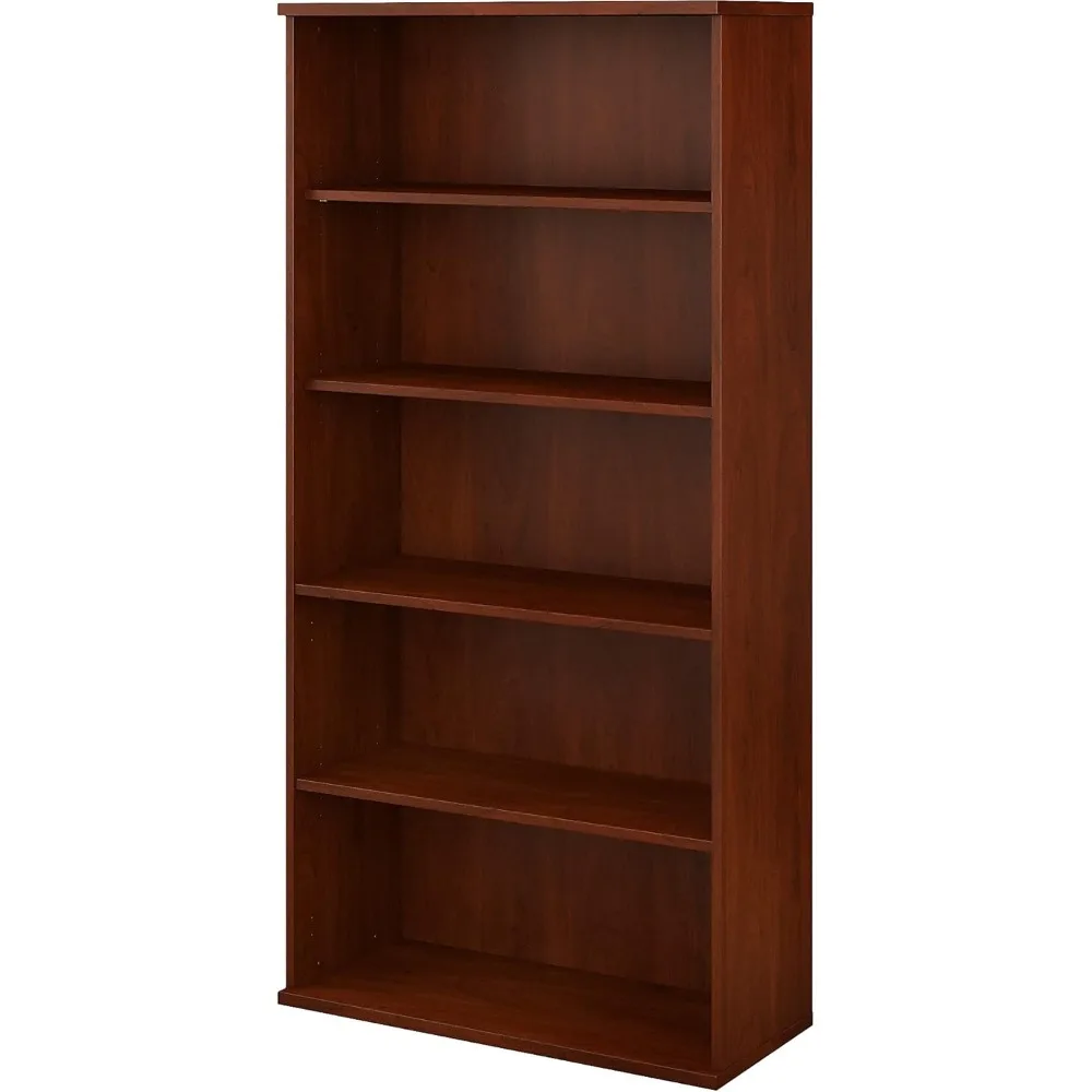 136HC-Z Studio C 5-Shelf 73-Inch H Bookcase, Hansen Cherry