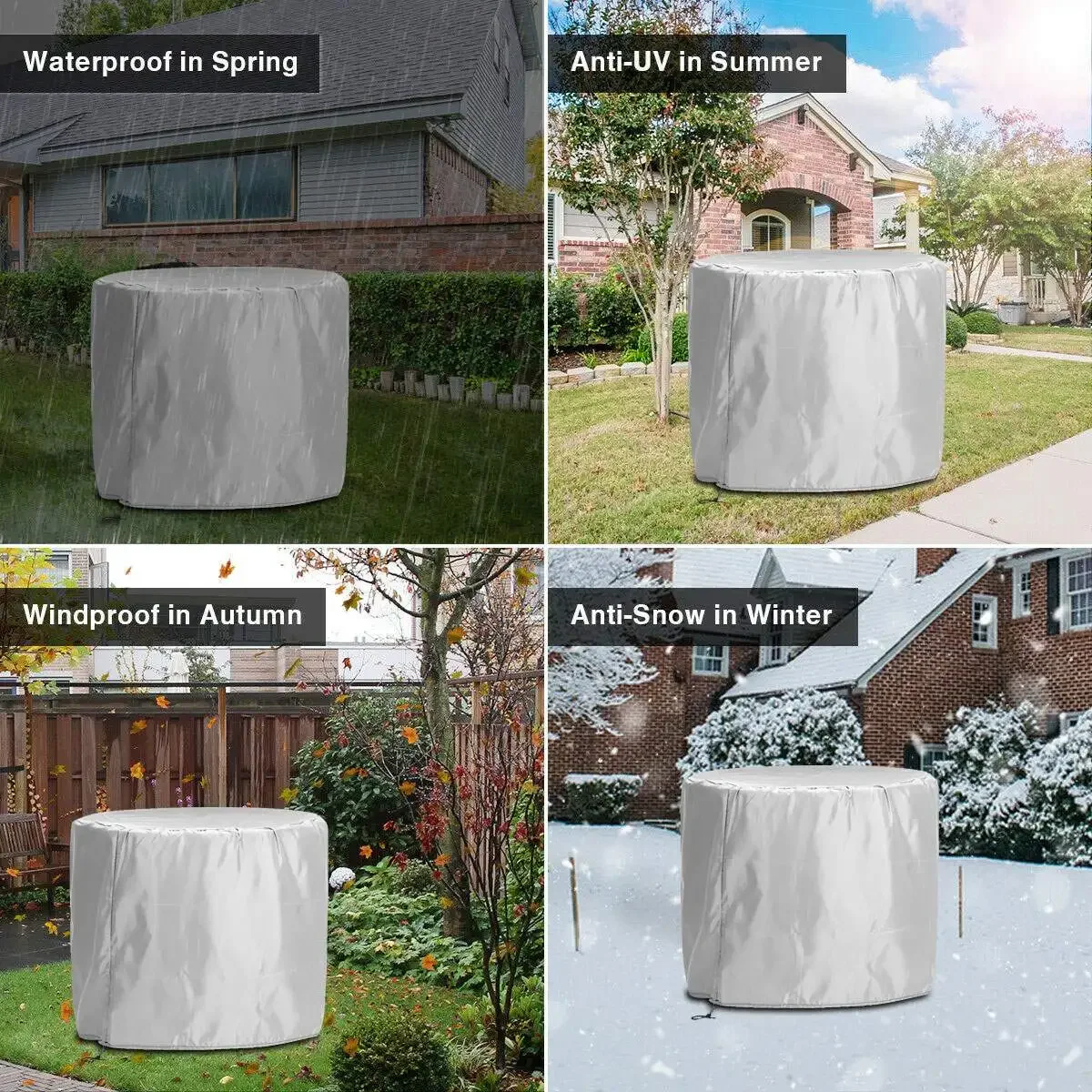 

Чехлы для садовой мебели 80x70 см, водонепроницаемые, защищающие от дождя и снега, для стульев, диванов и столов, пылезащитные чехлы.