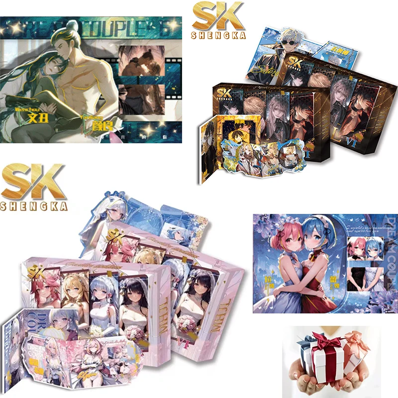 

Dream Couple Anime Male God And Goddess Cards Swimsuit Bikini Feast Booster Box Children Game Toys And Hobbies Gift