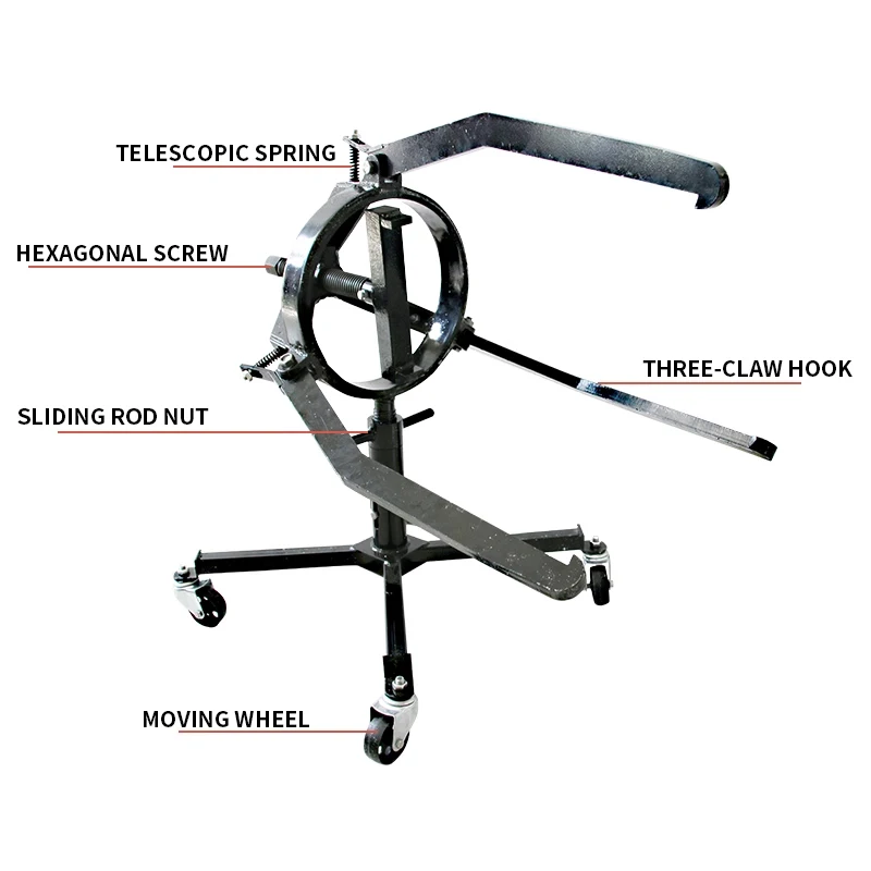 

Large car three-claw brake pot extractor puller brake drum puller brake pot disassembly tool extended and thickened