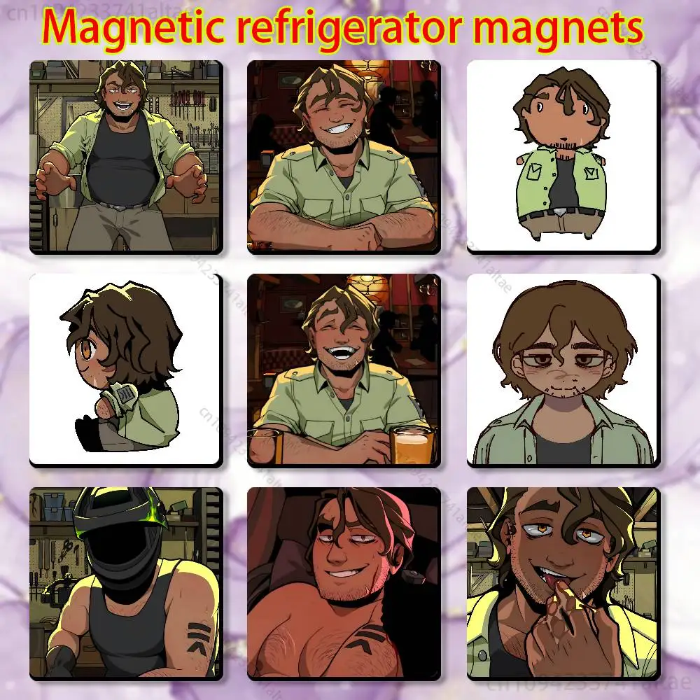 

Y-YKMET S-Strade Sign Fridge Magnets - Creative Miniature DIY Magnetic Decorations for Home Accessories