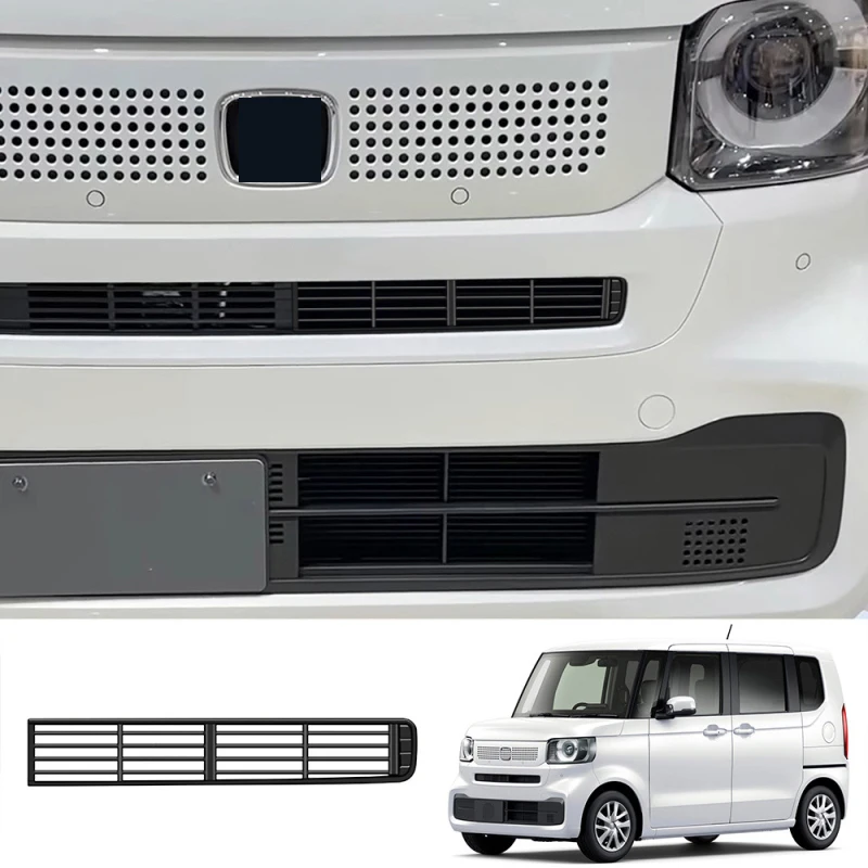 For Honda N-BOX Custom 2024 2025 ABS Front Bumper Lower Middle Net