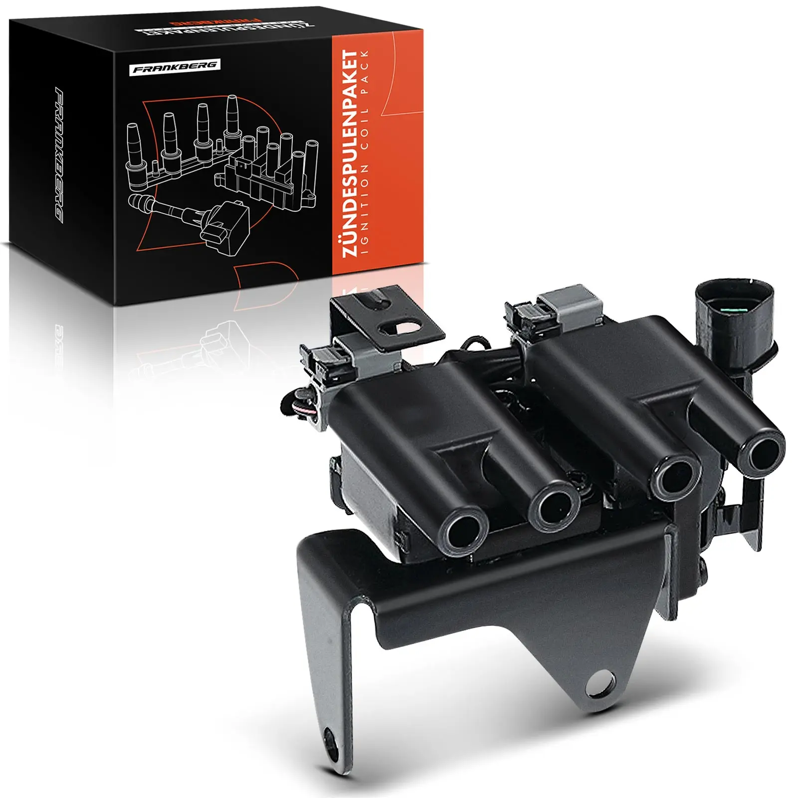 Frankberg 1x Ontstekingsmodule Bobine voor Hyundai i10 PA KIA Picanto SA 1.1L 1.0L 2004-2013 27301-02710 2730102700 27301-02700