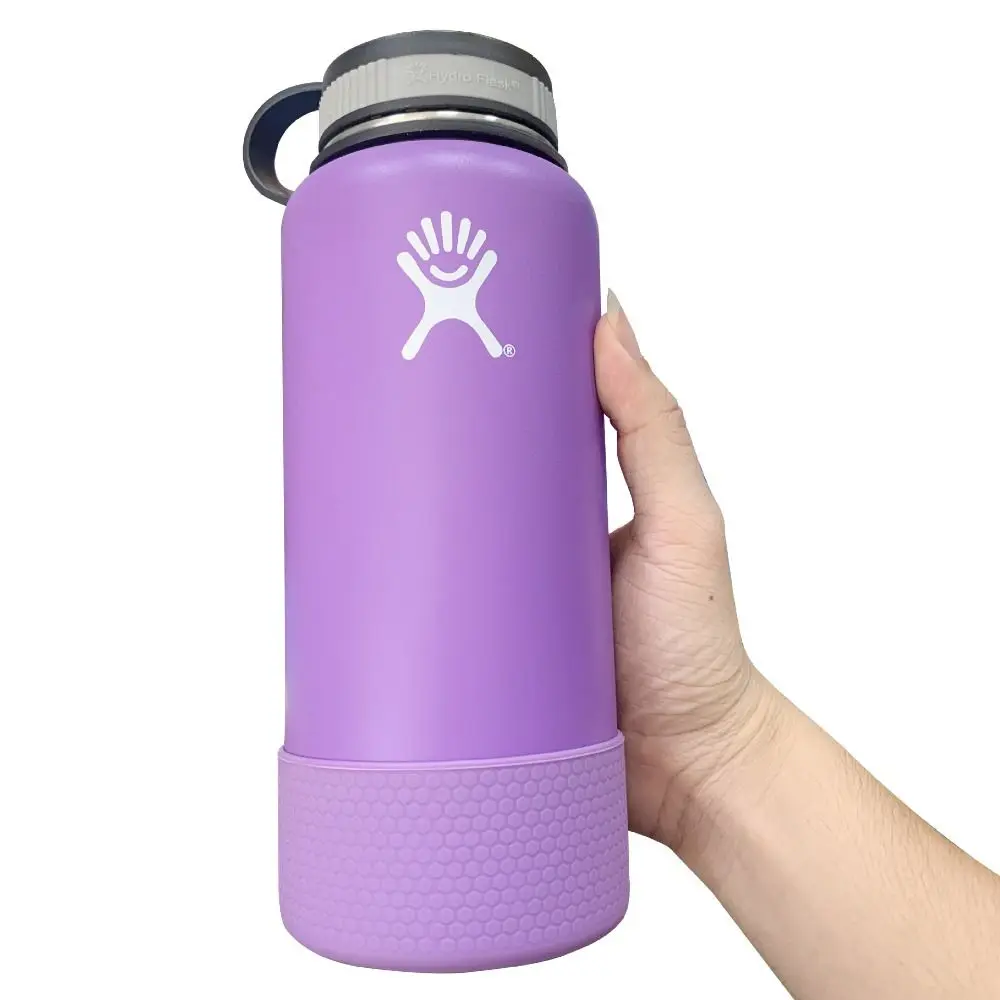 Silicone Bottle Bottom Sleeve Cup Accessories Hexagon Water Bottle Pad Heat Insulation for Aquaflash/HydroFlask 12-40 oz