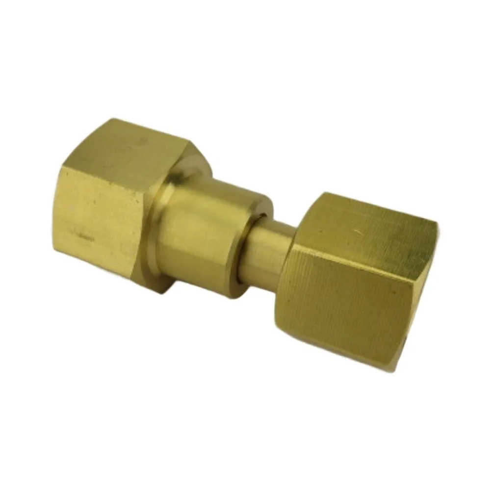 High Pressure Nipple Welding for Gas Regulator Converter For Inert Gas Cylinders 75mm 3in Cga320 To Cga580 Adapter Tank Adapter