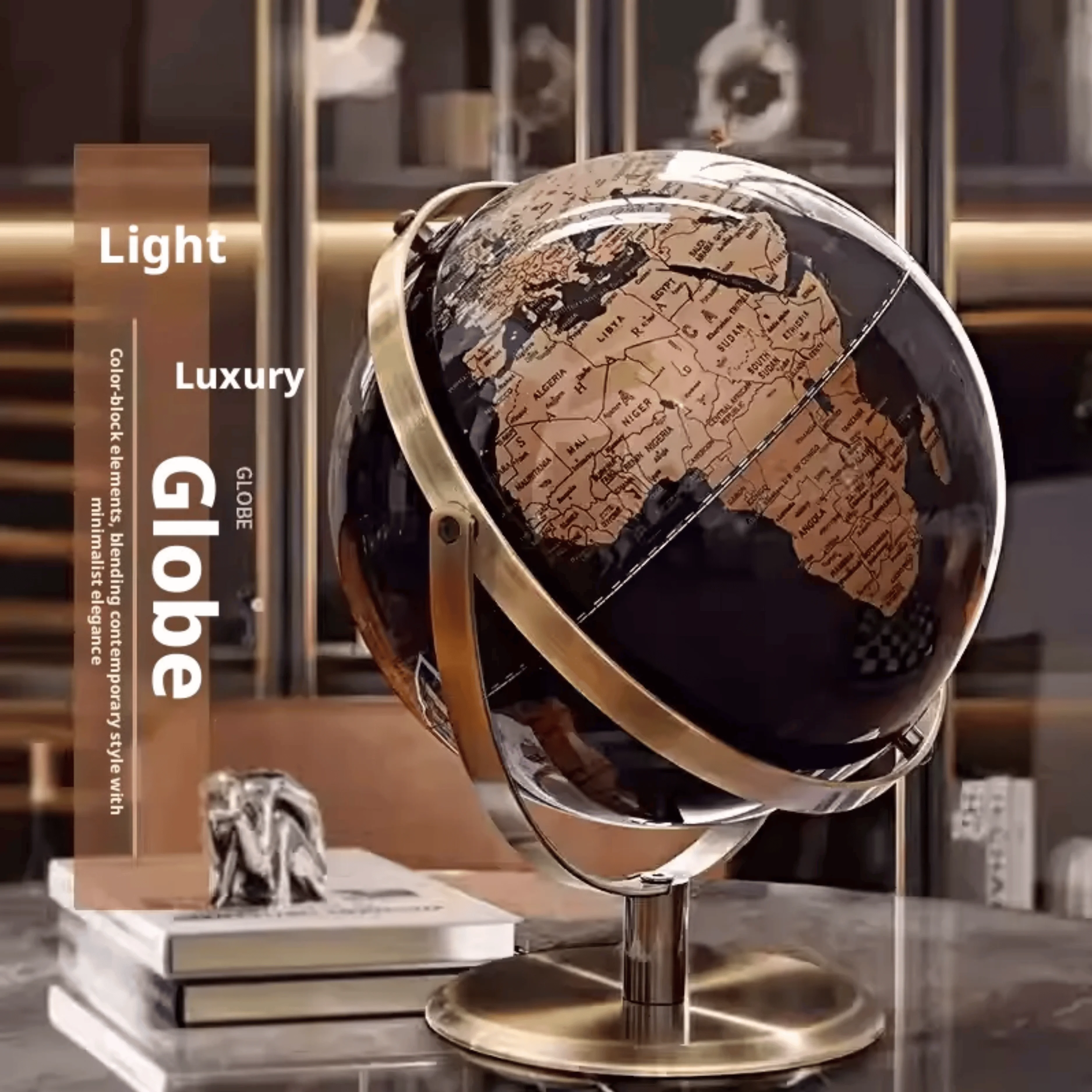 Home Decor Accessories Retro World Globe Modern Learning World Map Globe Kids Study Desk Decor Globe Geography Kids Education